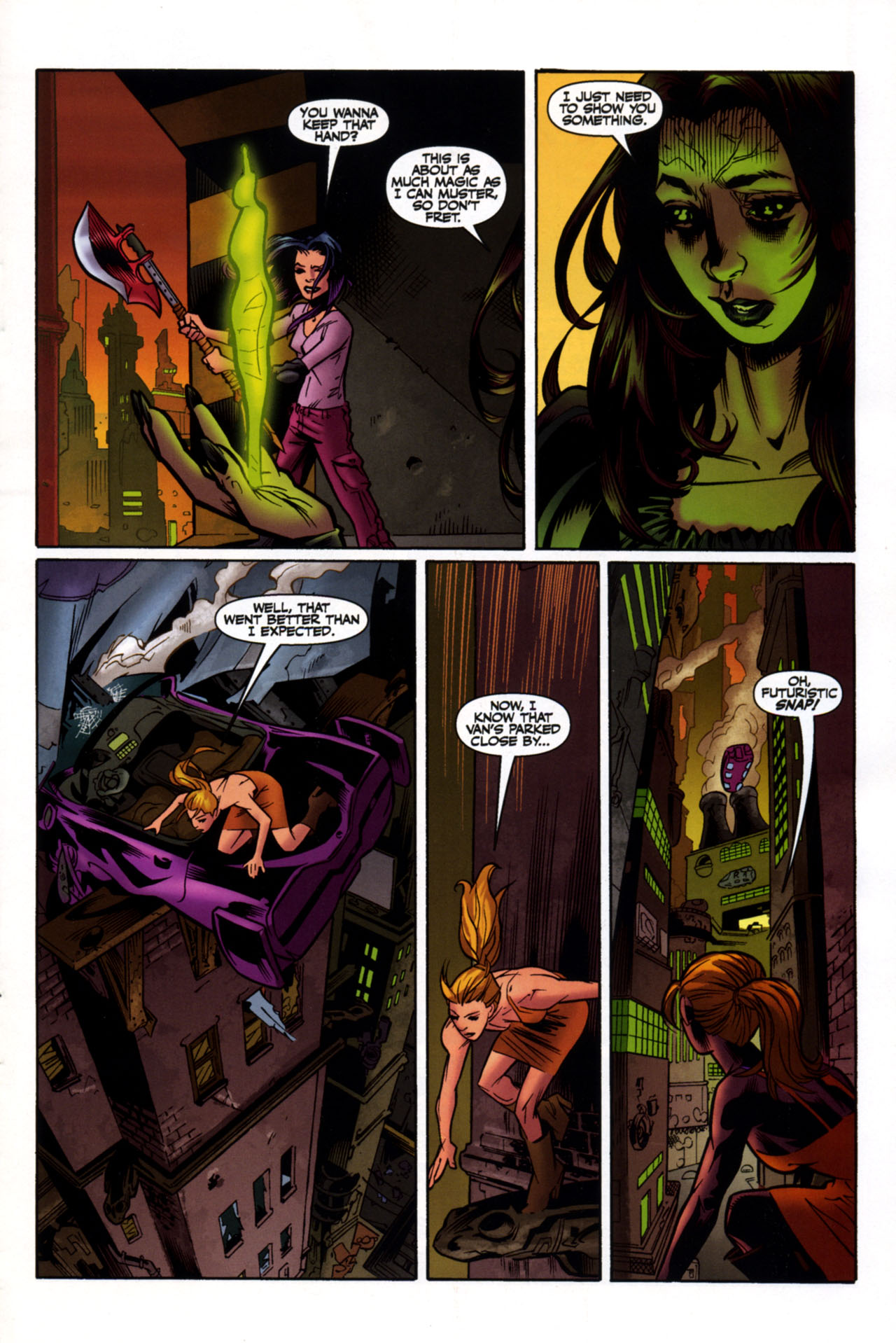 Read online Buffy the Vampire Slayer Season Eight comic -  Issue #18 - 22