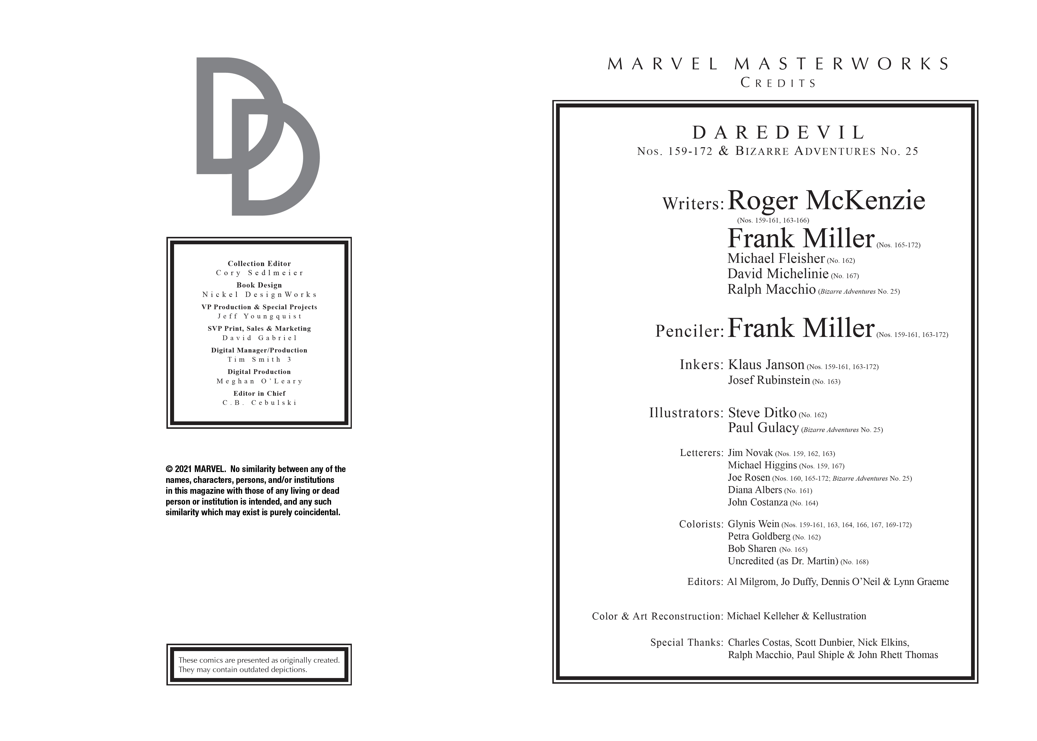 Read online Marvel Masterworks: Daredevil comic -  Issue # TPB 15 (Part 1) - 3