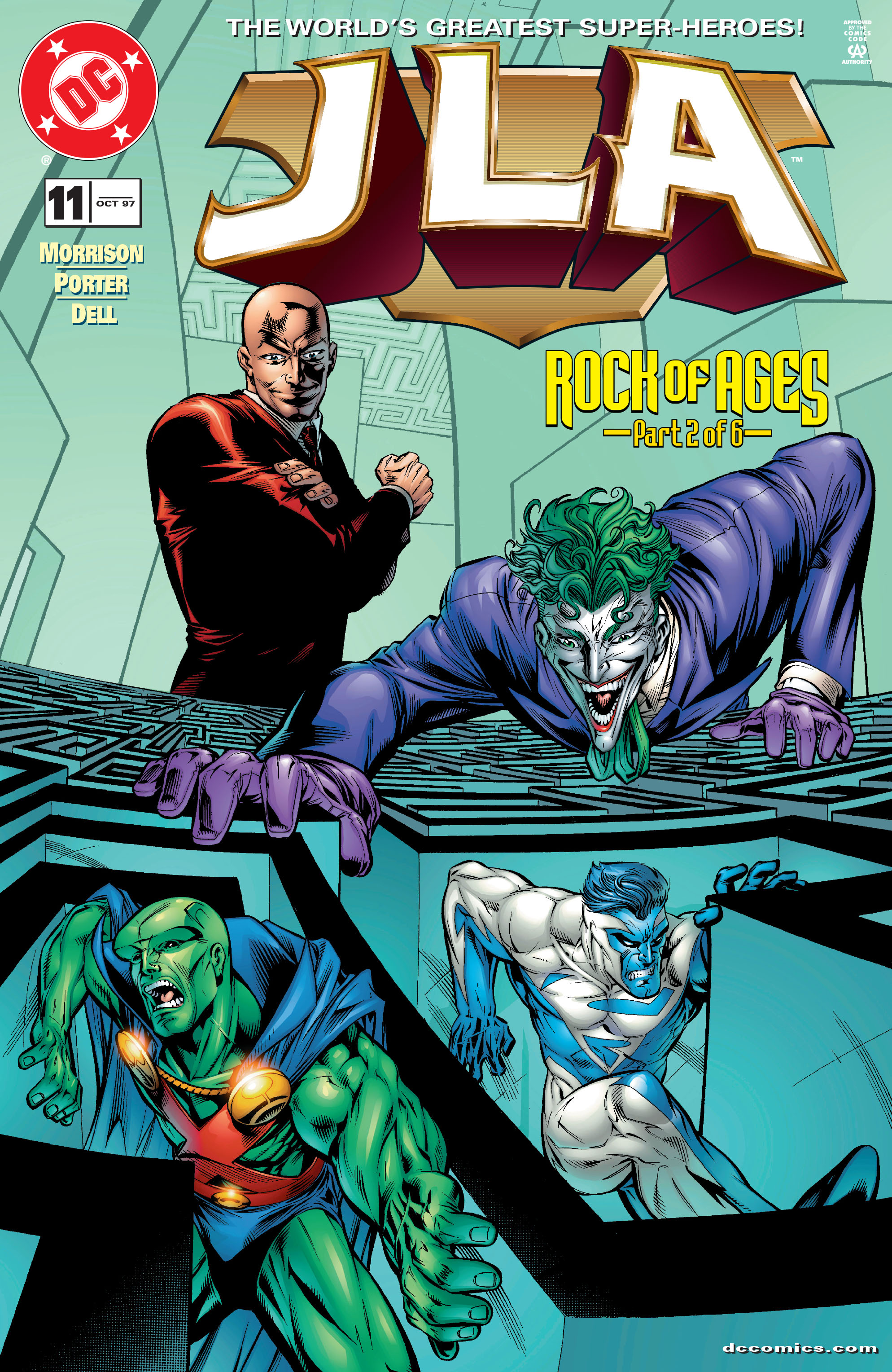 Read online JLA (1997) comic -  Issue #11 - 1