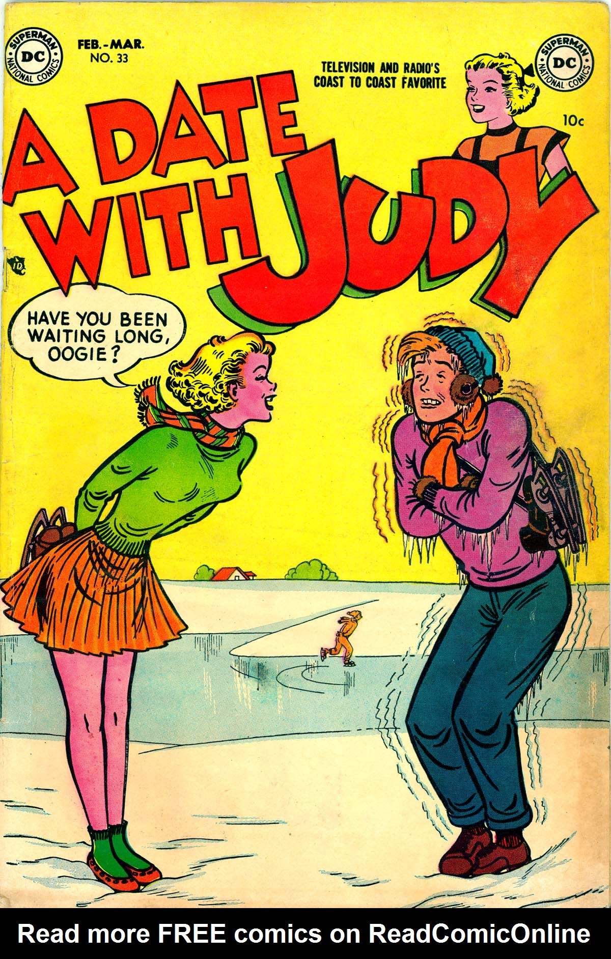 Read online A Date with Judy comic -  Issue #33 - 1