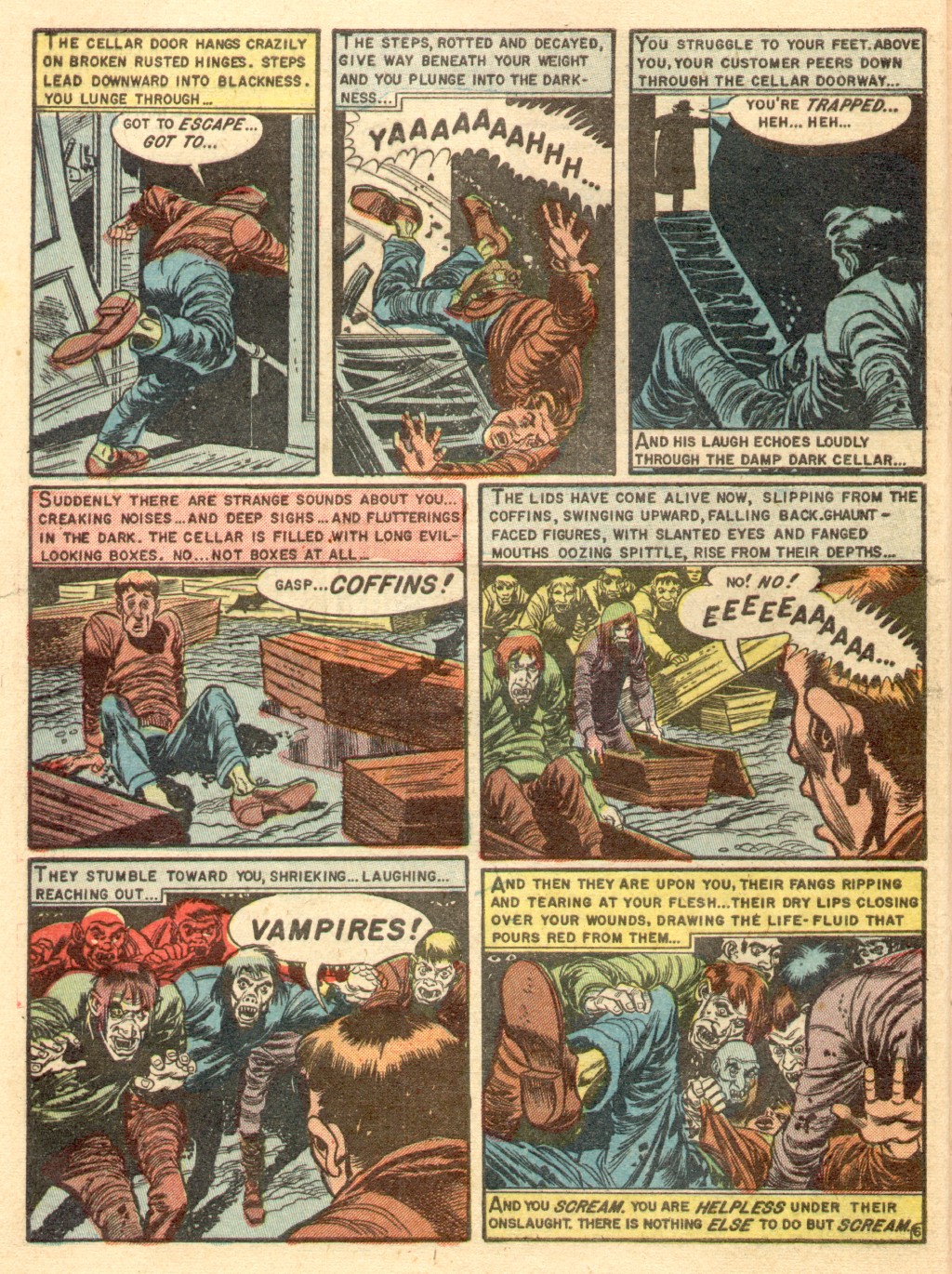 Read online Tales From The Crypt (1950) comic -  Issue #36 - 9