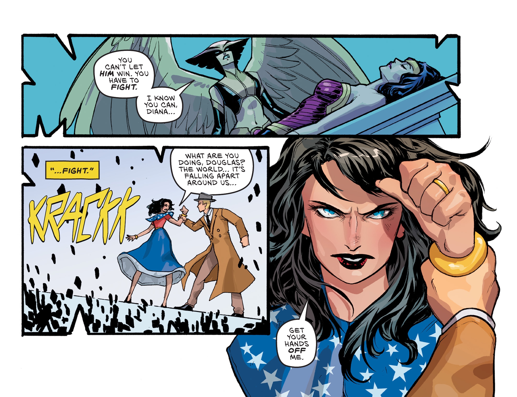 Read online Sensational Wonder Woman comic -  Issue #1 - 22