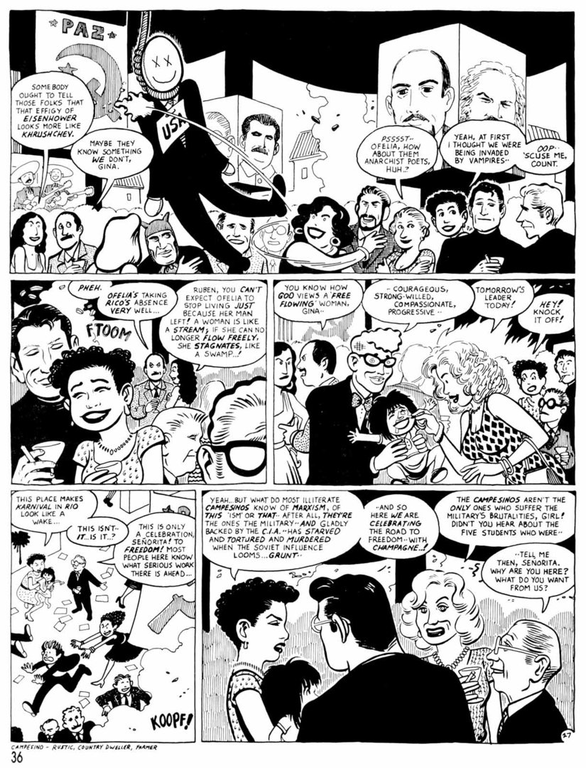 Read online Love and Rockets (1982) comic -  Issue #30 - 39