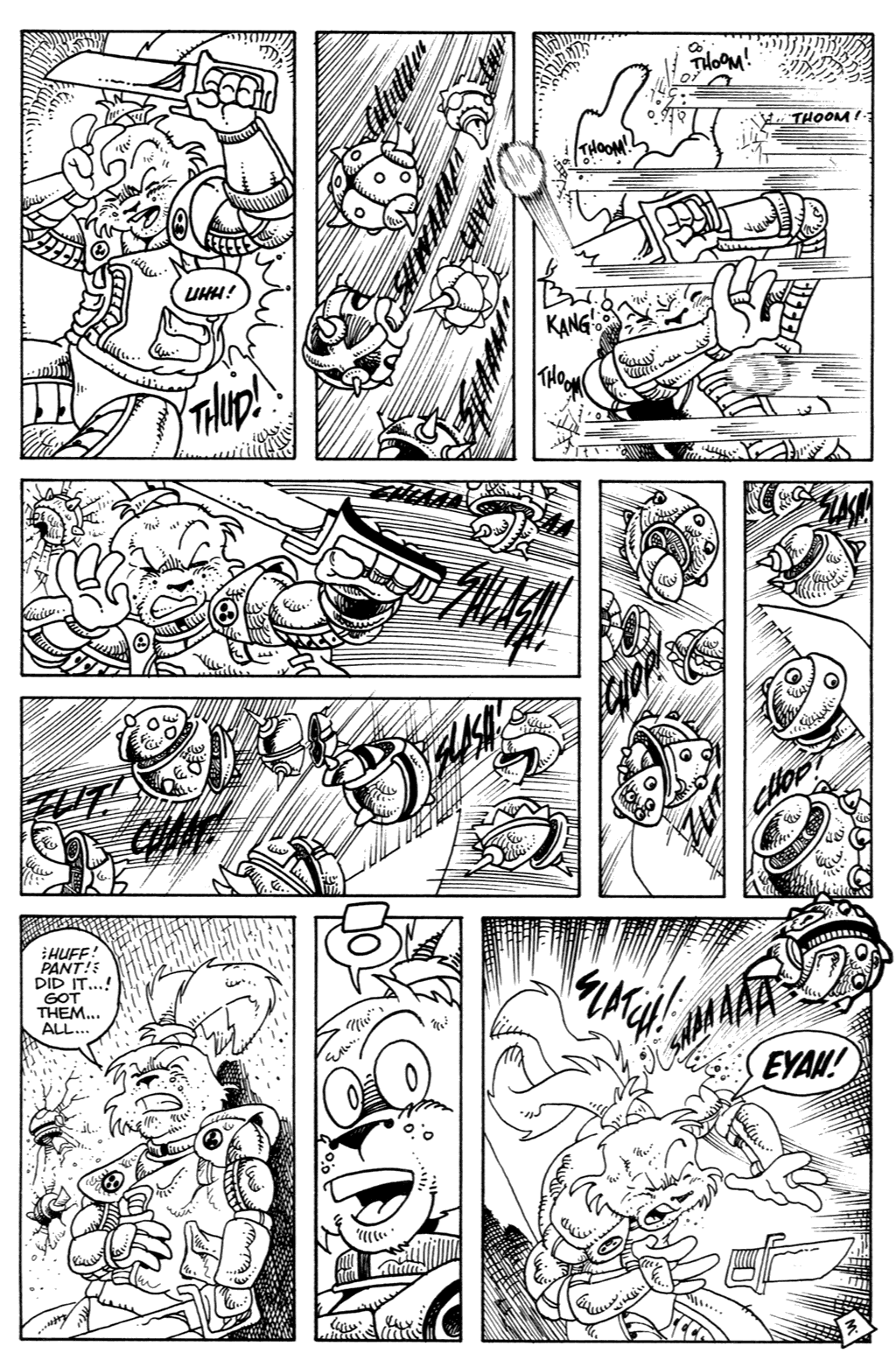 Read online Space Usagi comic -  Issue #1 - 5