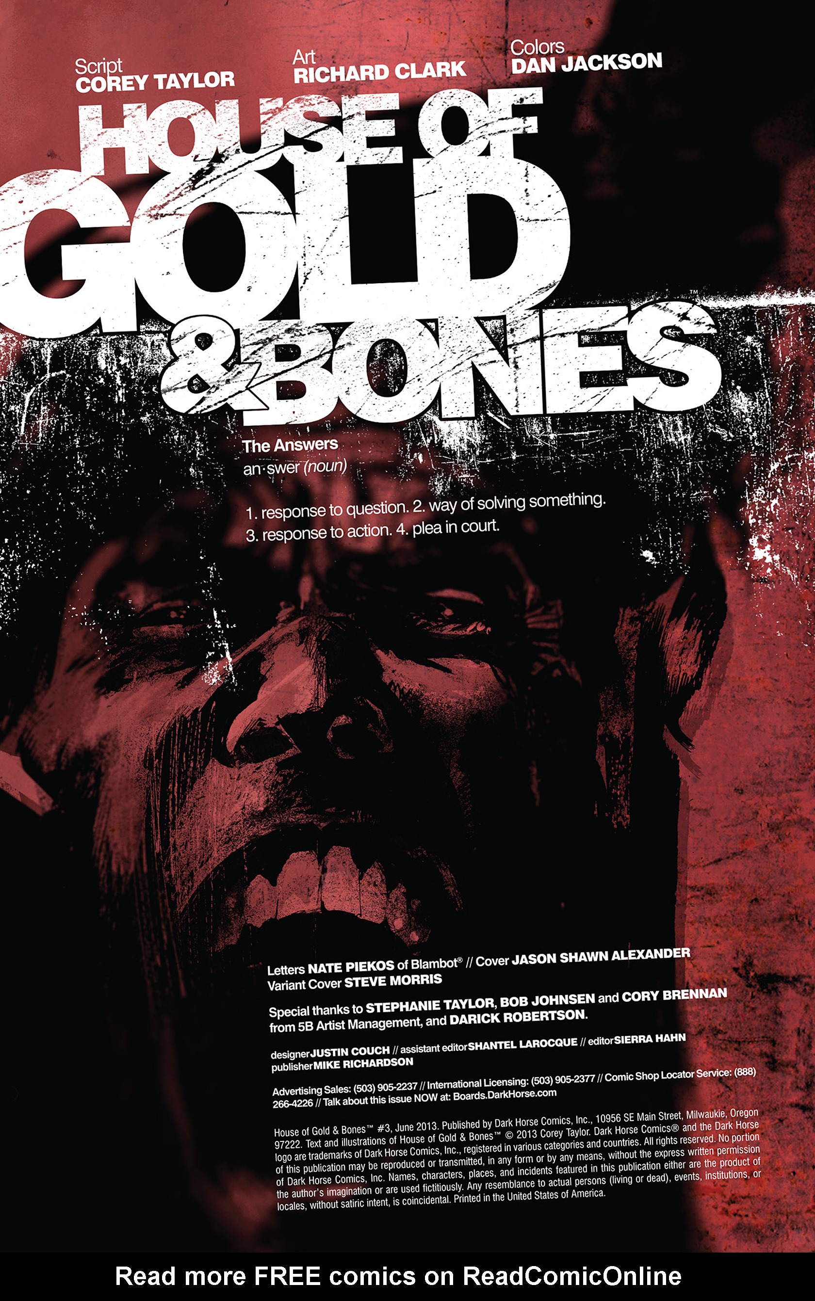 Read online House of Gold & Bones comic -  Issue #3 - 2