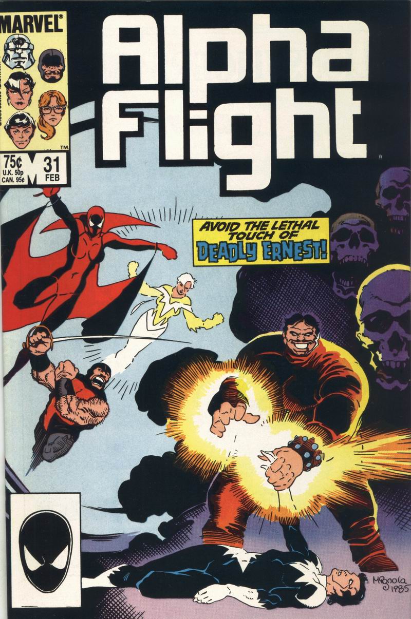 Read online Alpha Flight (1983) comic -  Issue #31 - 1