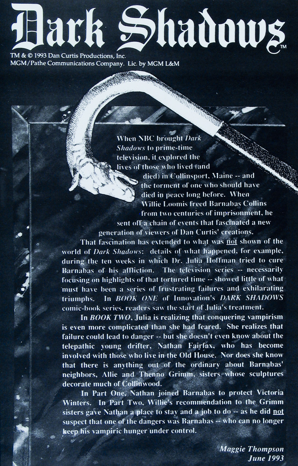 Read online Dark Shadows: Book Two comic -  Issue #3 - 2