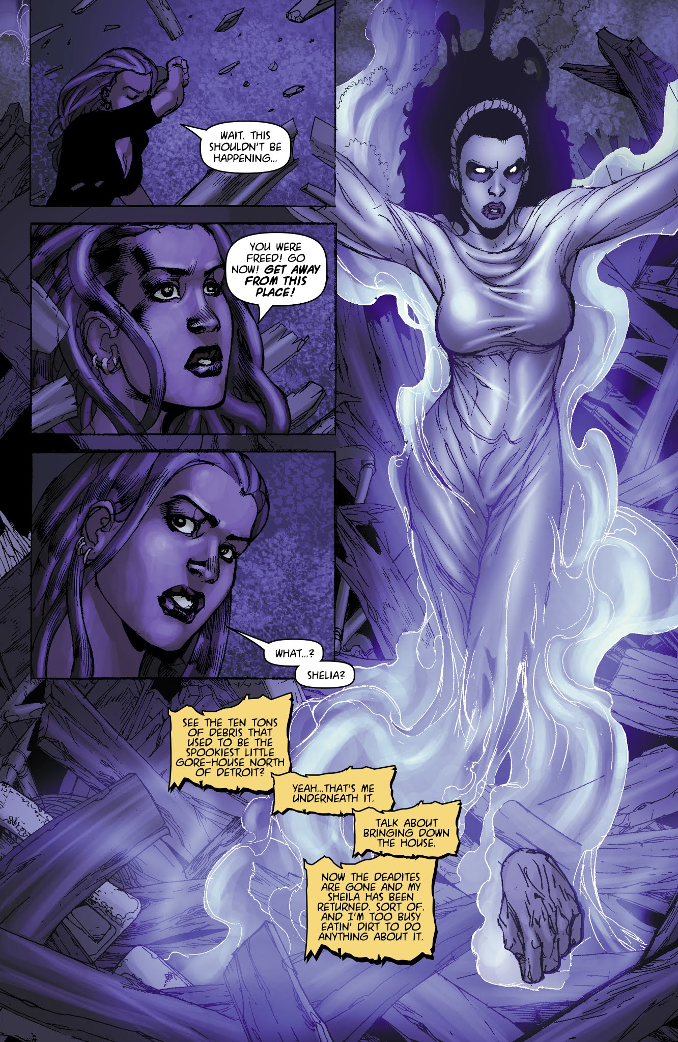 Read online Army of Darkness: Old School comic -  Issue # TPB - 59