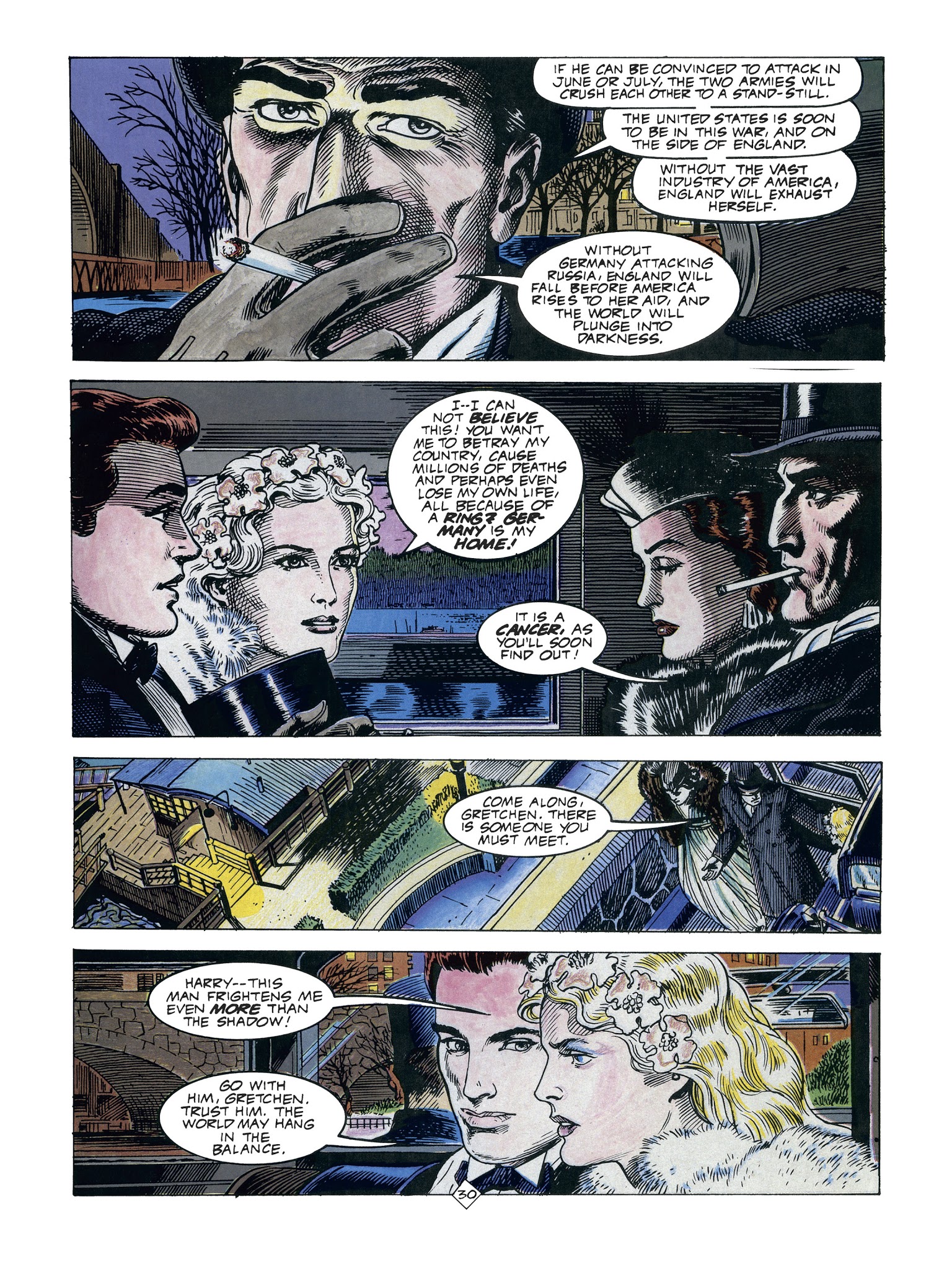 Read online The Shadow 1941: Hitler's Astrologer comic -  Issue # Full - 35