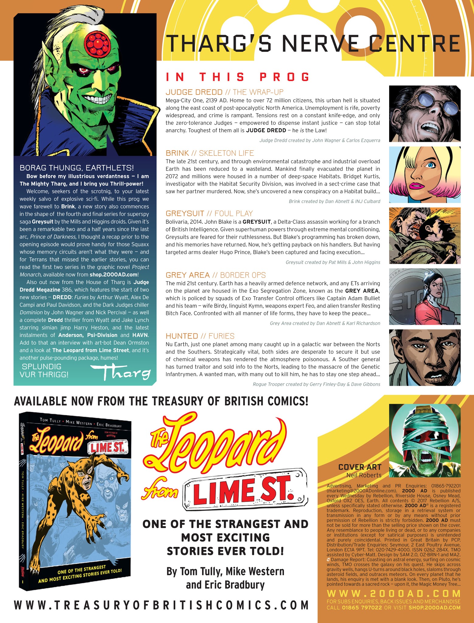 Read online 2000 AD comic -  Issue #2040 - 2