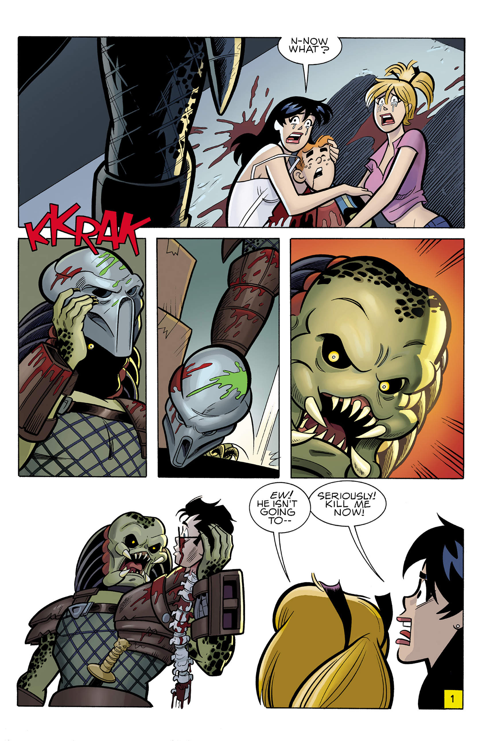 Read online Archie vs. Predator comic -  Issue #4 - 3