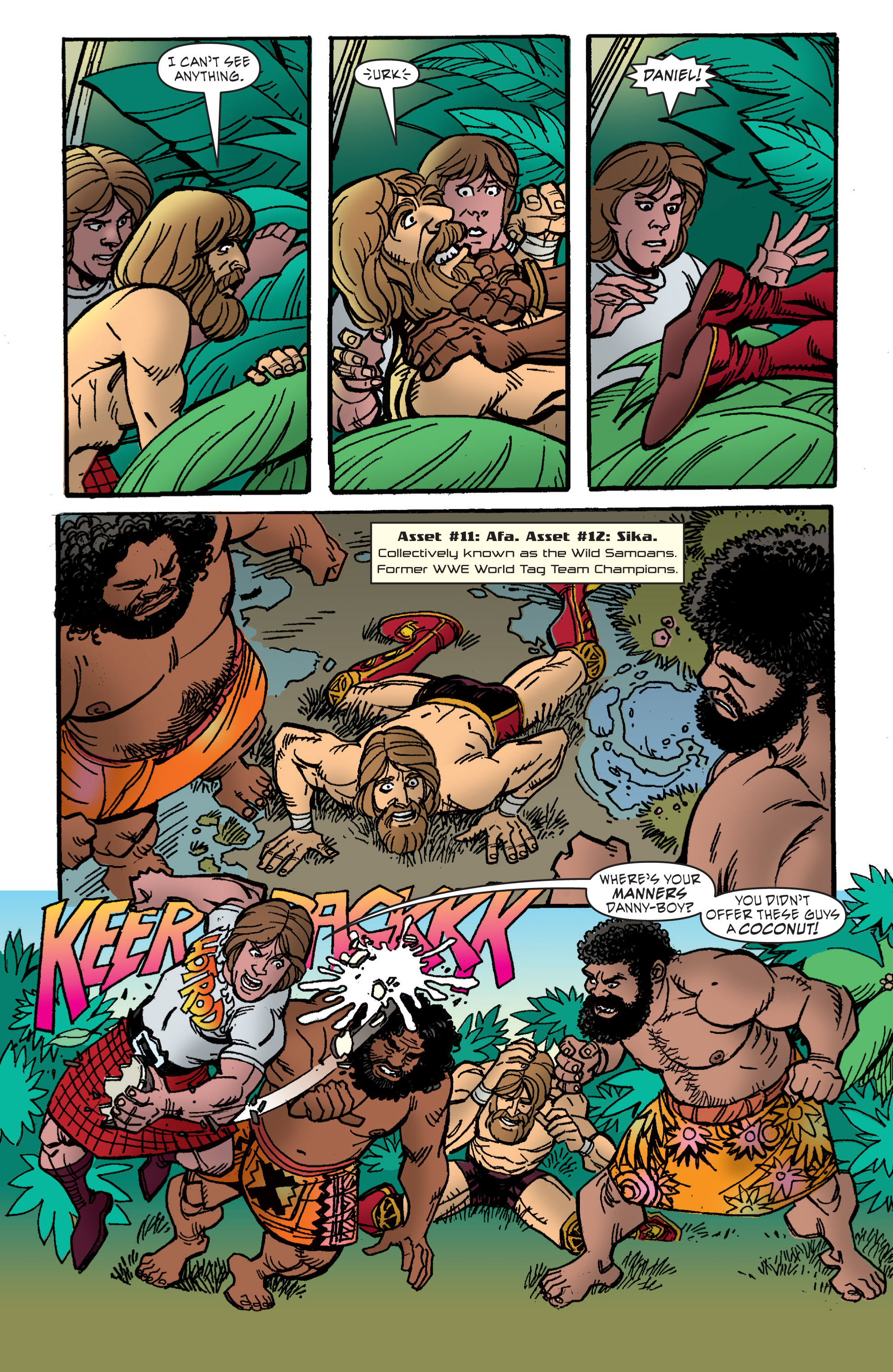 Read online WWE Superstars comic -  Issue #9 - 17
