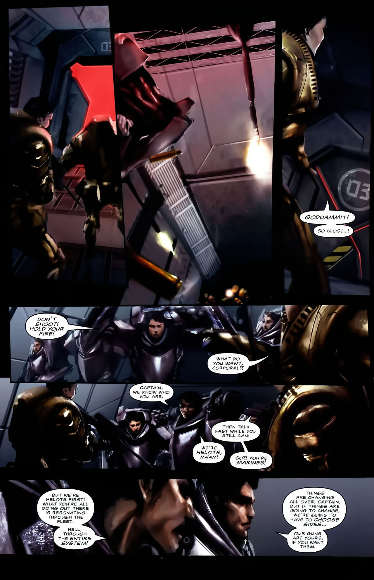 Read online Shrapnel: Aristeia Rising comic -  Issue #5 - 21