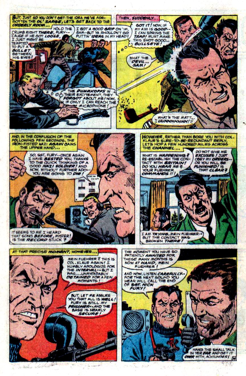 Read online Sgt. Fury comic -  Issue #48 - 19