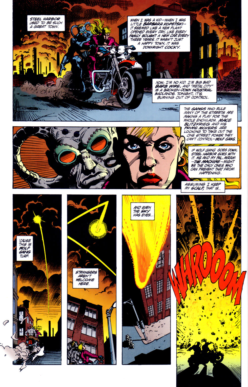 Comics' Greatest World: Steel Harbor Issue #3 #3 - English 4