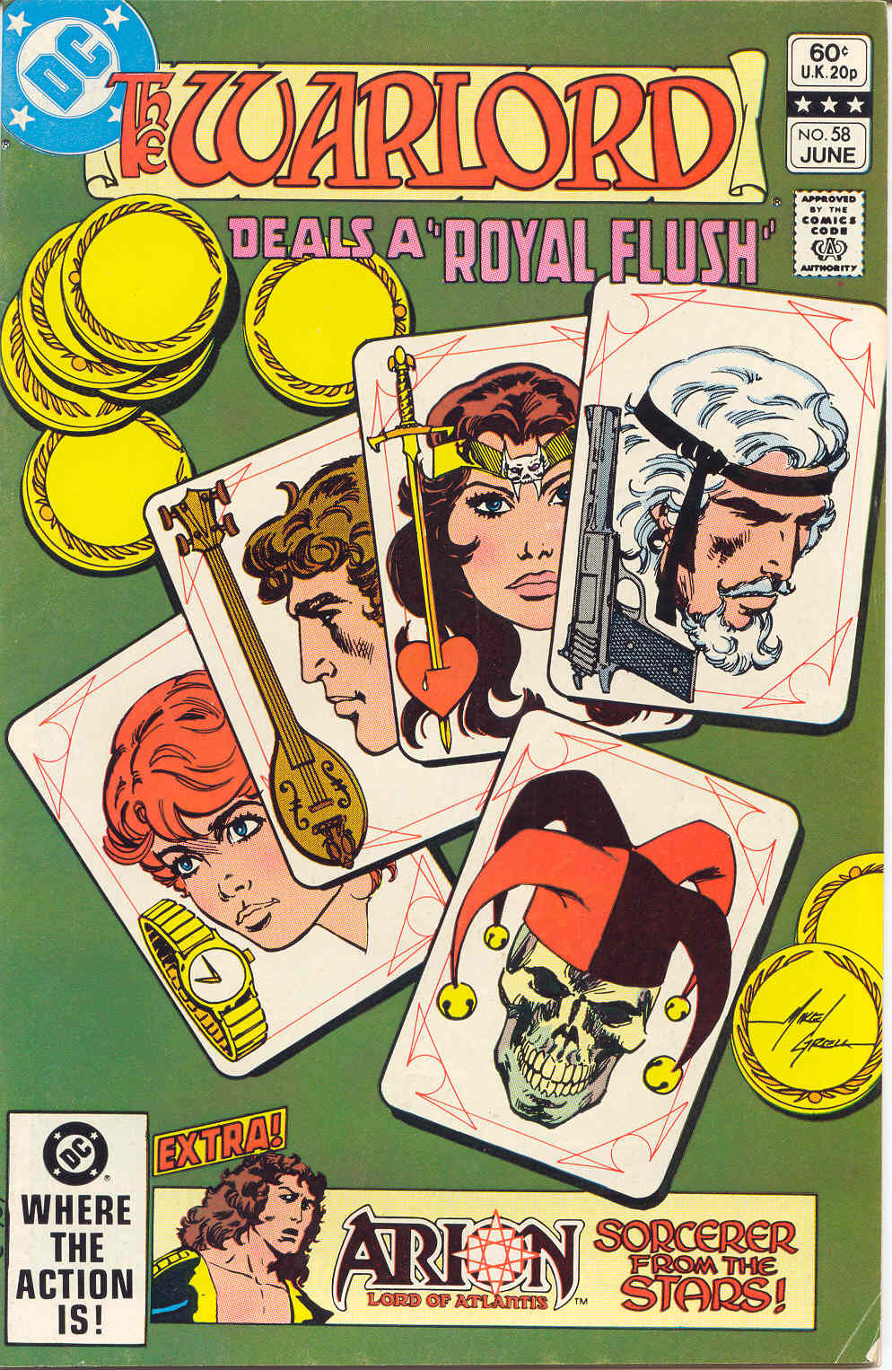 Read online Warlord (1976) comic -  Issue #58 - 1