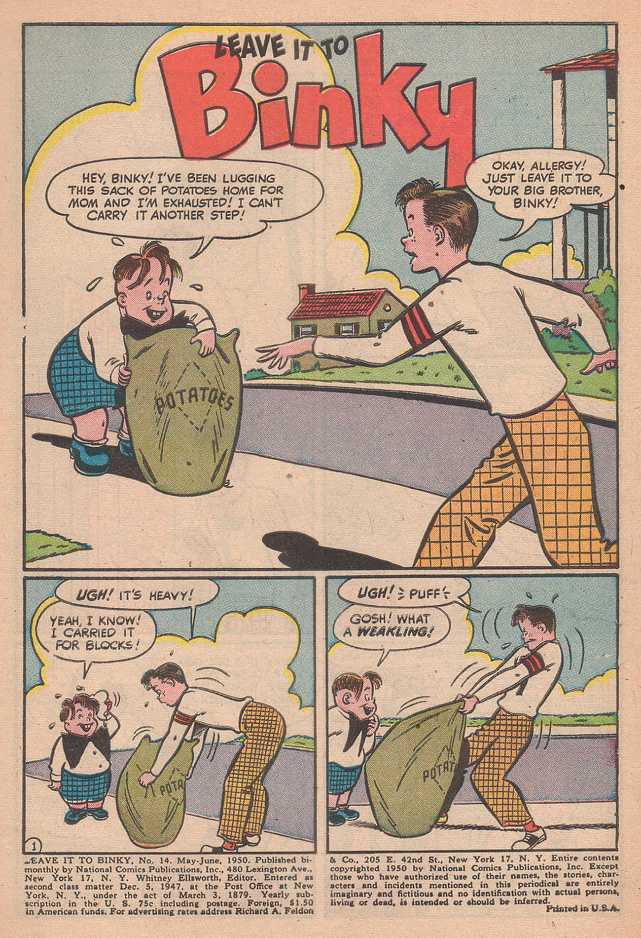 Read online Leave it to Binky comic -  Issue #14 - 3