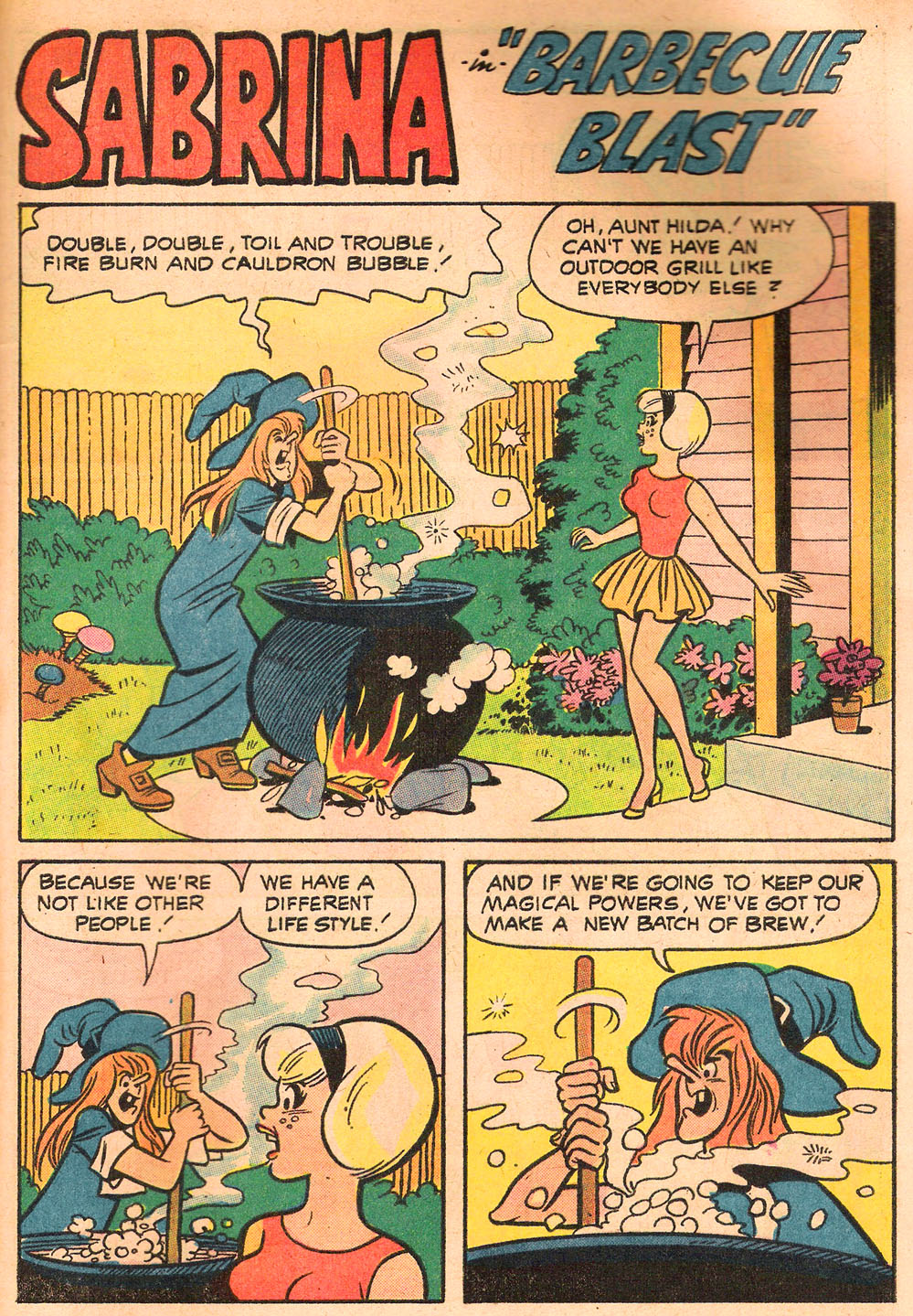 Sabrina The Teenage Witch (1971) Issue #7 #7 - English 35