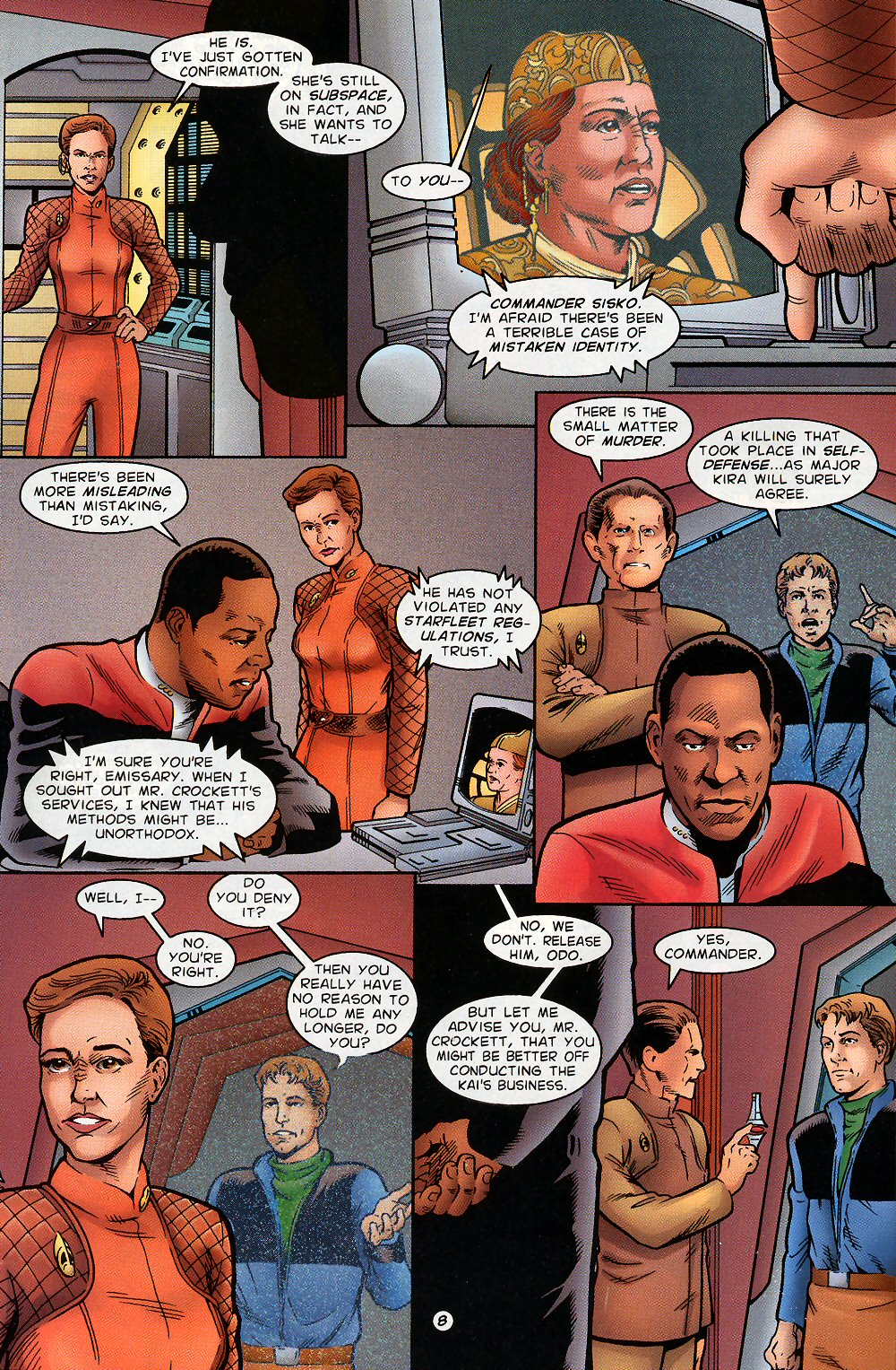 Read online Star Trek: Deep Space Nine (1993) comic -  Issue #23 - 10