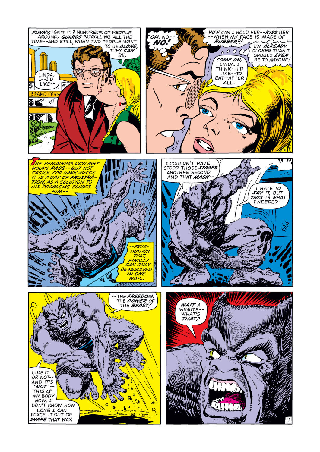 Read online Amazing Adventures (1970) comic -  Issue #12 - 12