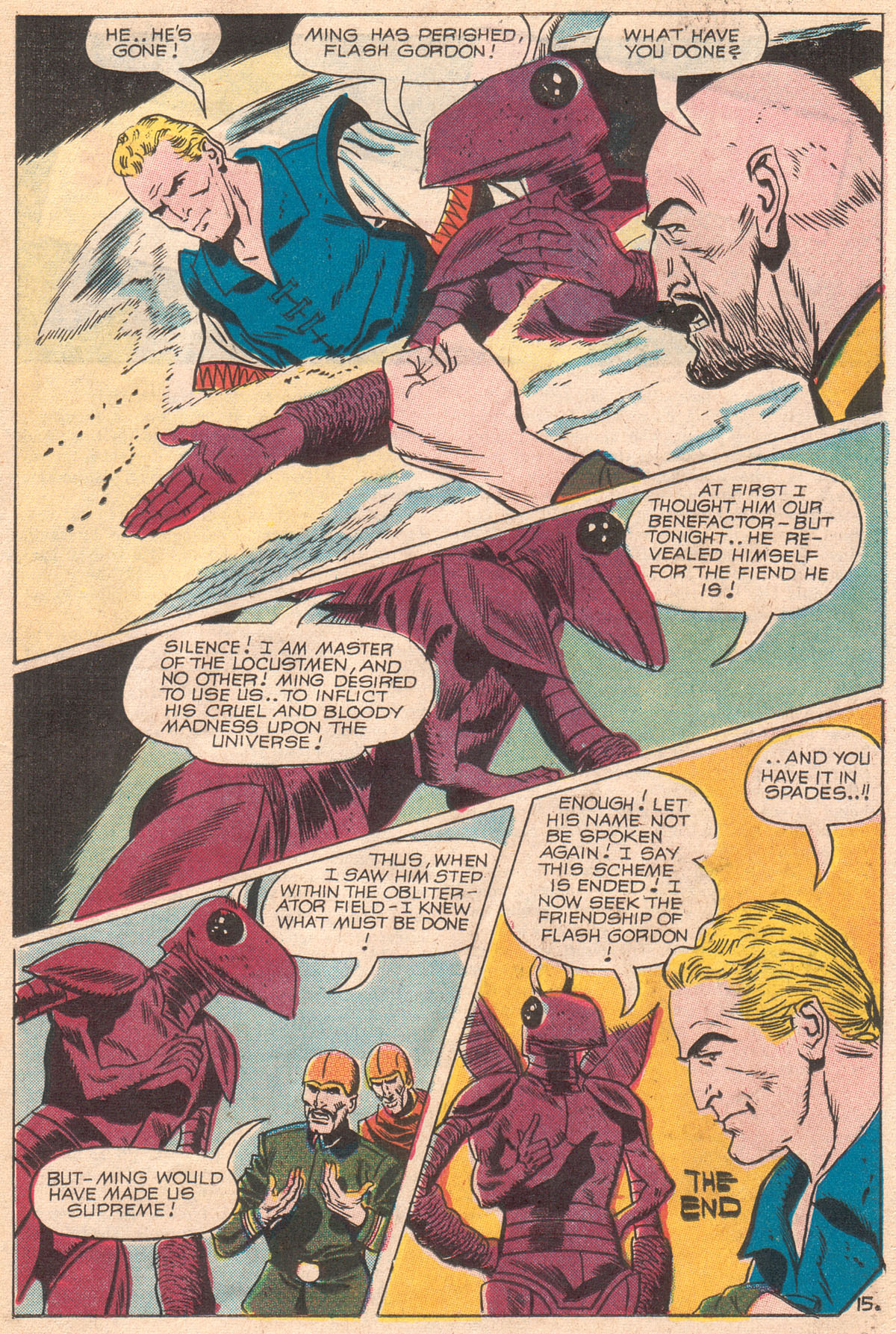 Read online Flash Gordon (1969) comic -  Issue #18 - 20