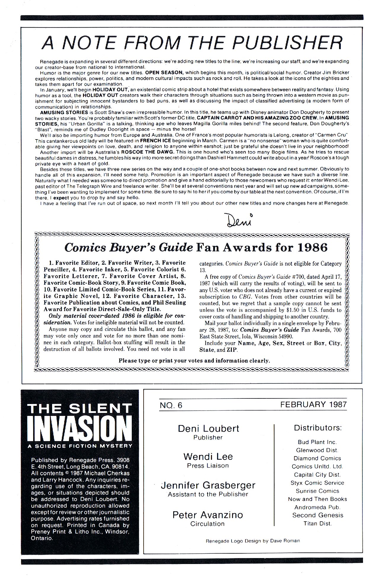 Read online Silent Invasion comic -  Issue #6 - 2