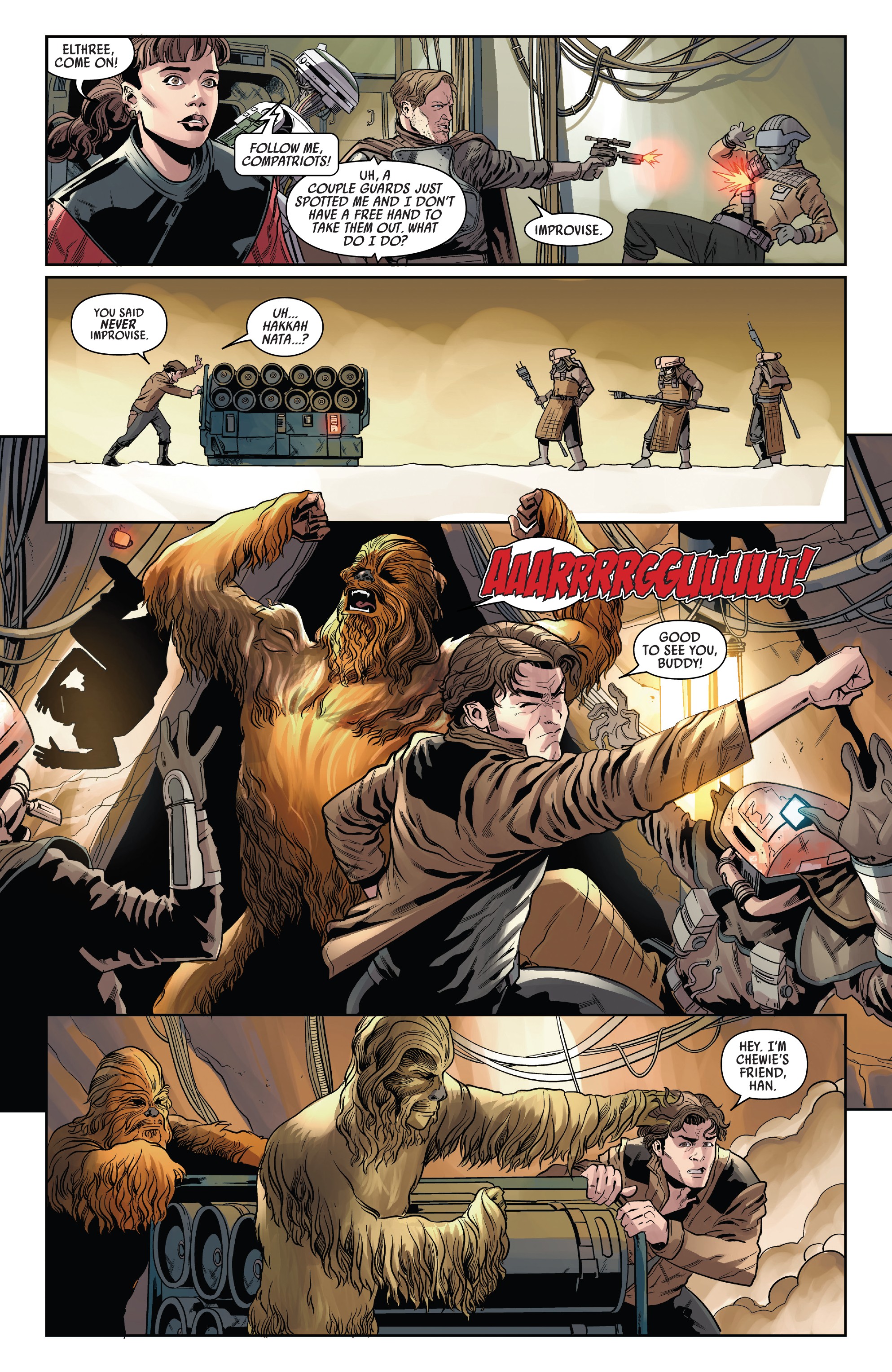 Read online Solo: A Star Wars Story Adaptation comic -  Issue #4 - 16