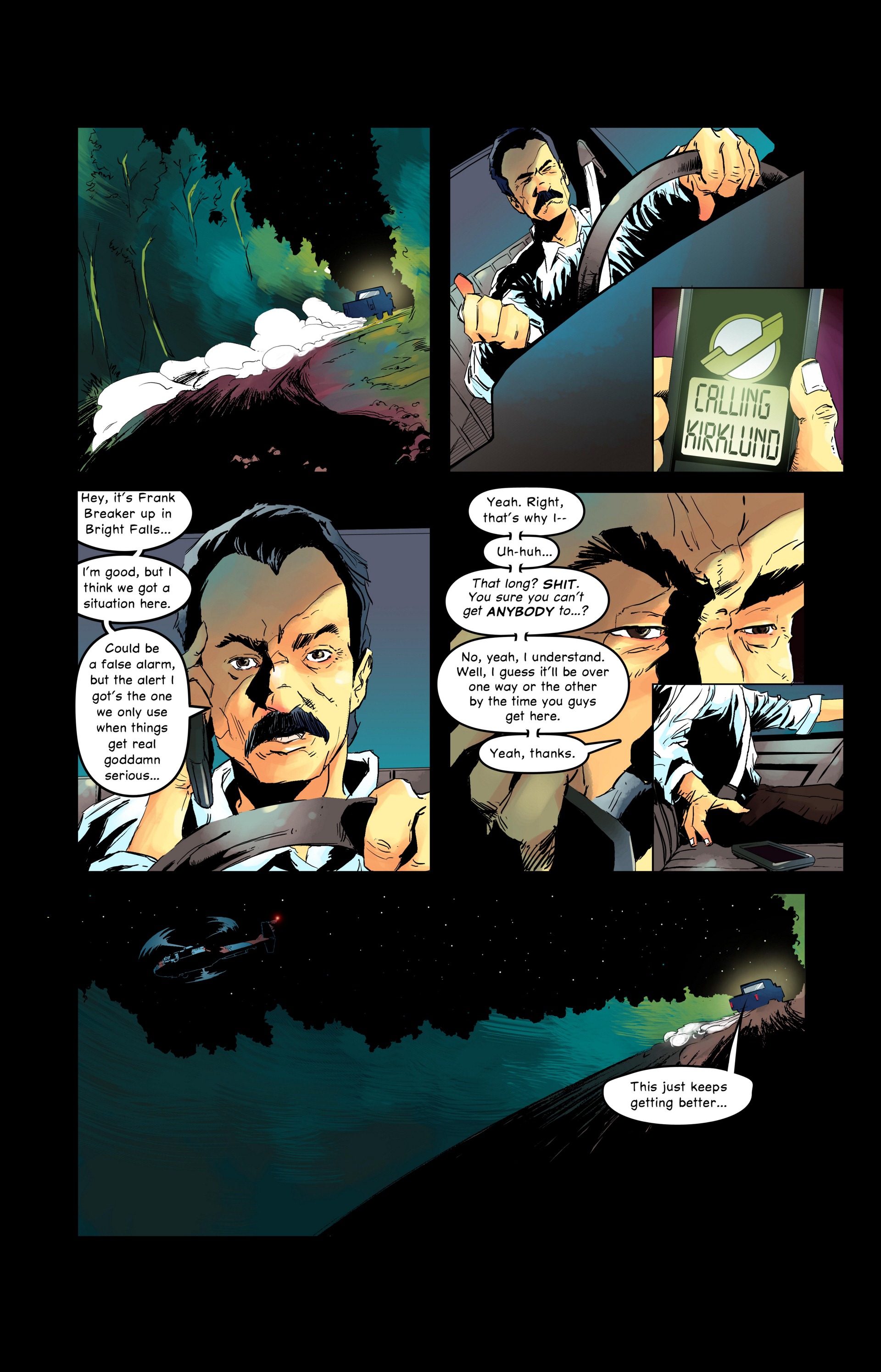 Read online Alan Wake comic -  Issue # Night Springs - 6