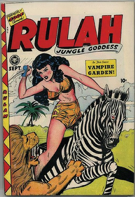 Read online Rulah - Jungle Goddess comic -  Issue #18 - 1
