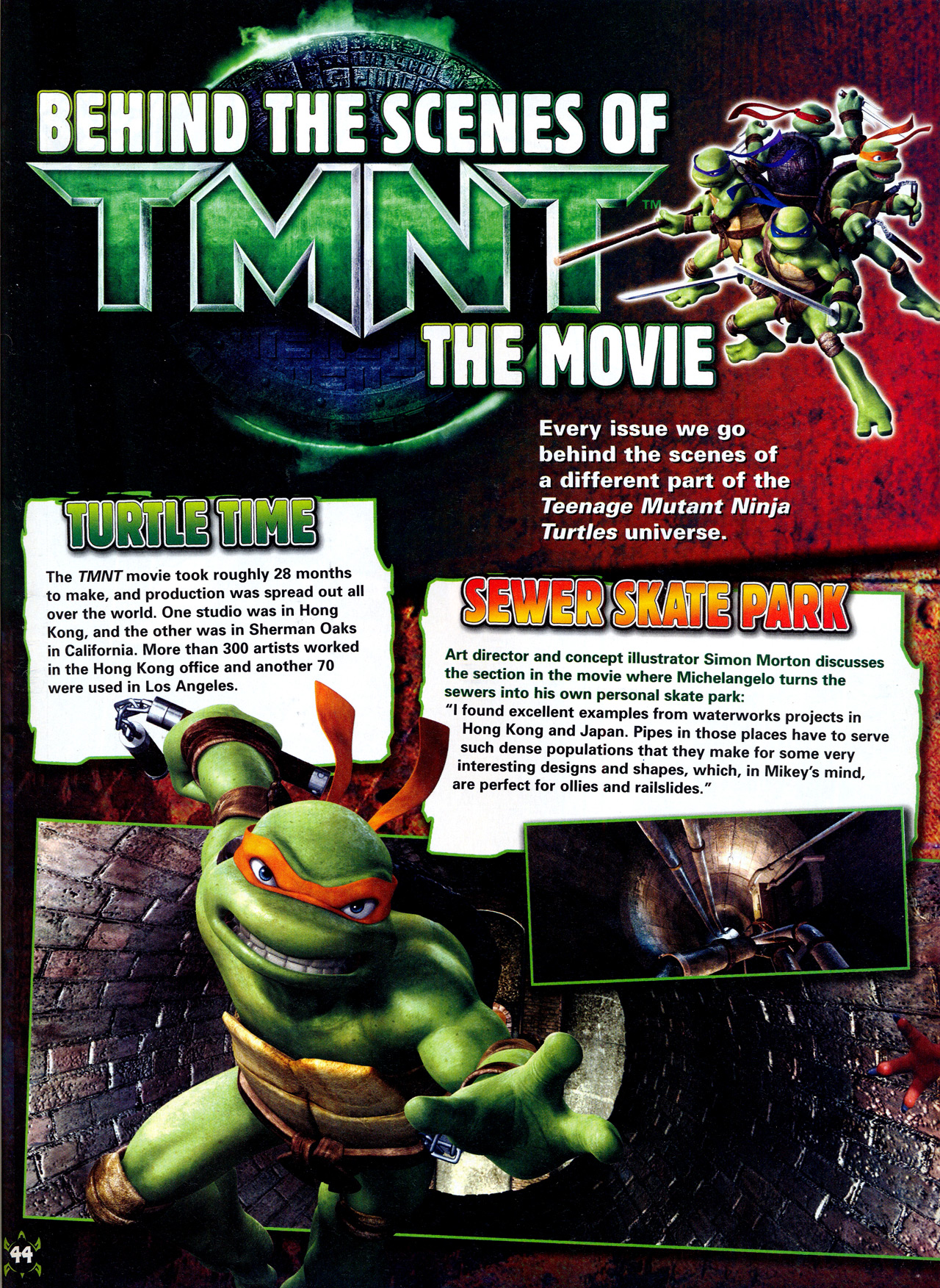 Read online Teenage Mutant Ninja Turtles Comic comic -  Issue #1 - 37