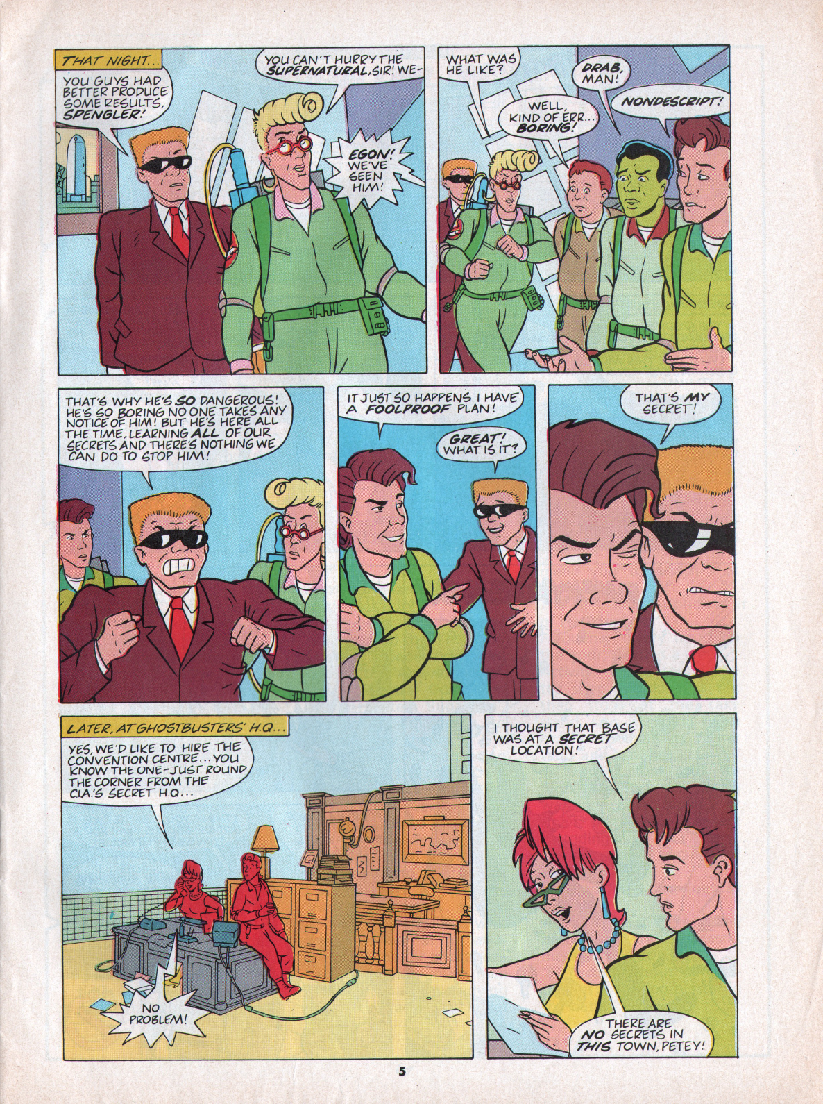 Read online The Real Ghostbusters comic -  Issue #79 - 5