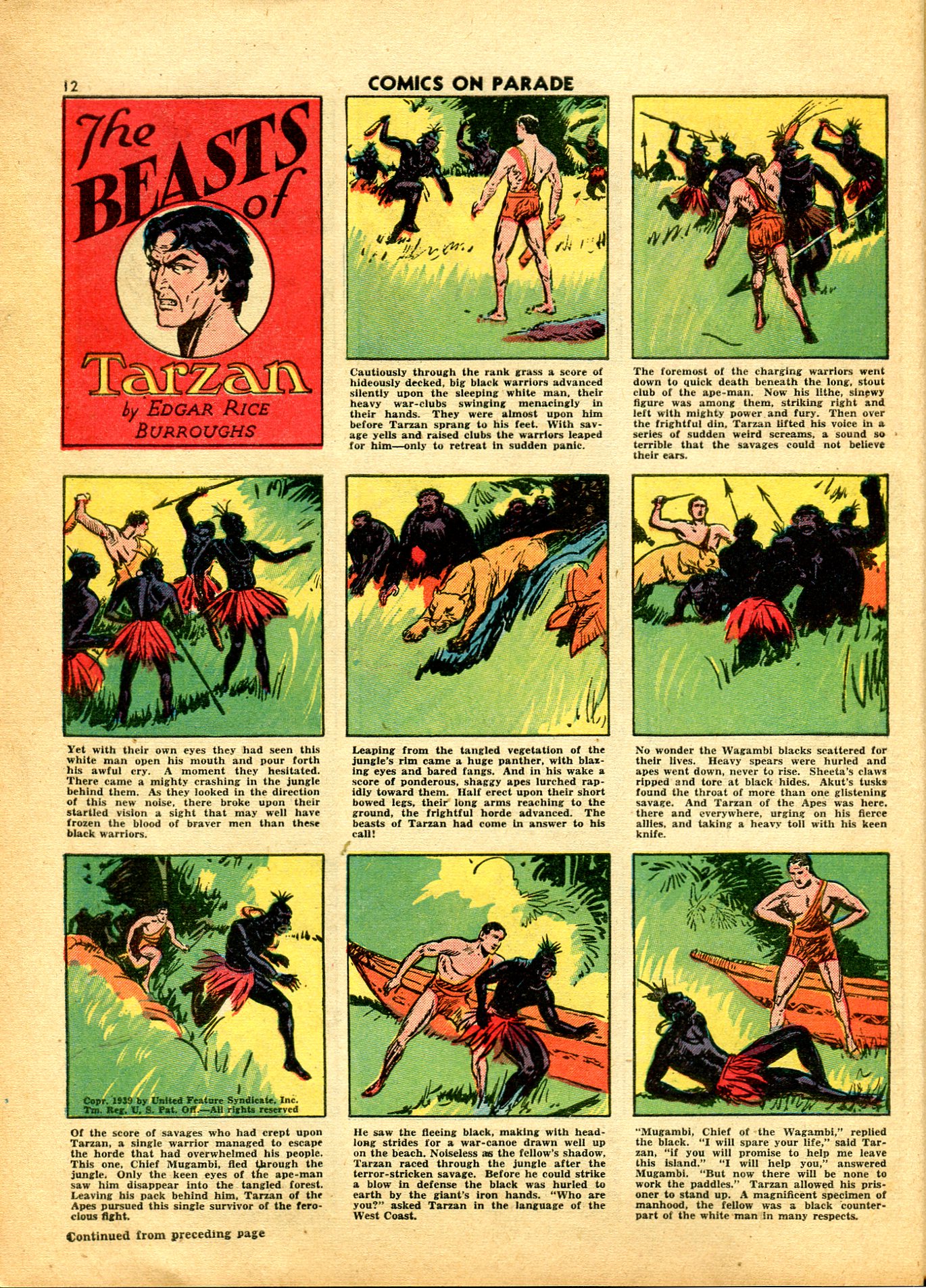 Read online Comics on Parade comic -  Issue #15 - 14
