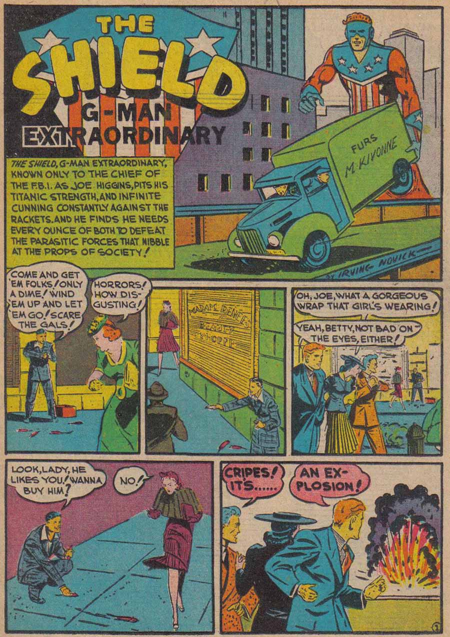 Read online Pep Comics comic -  Issue #10 - 3