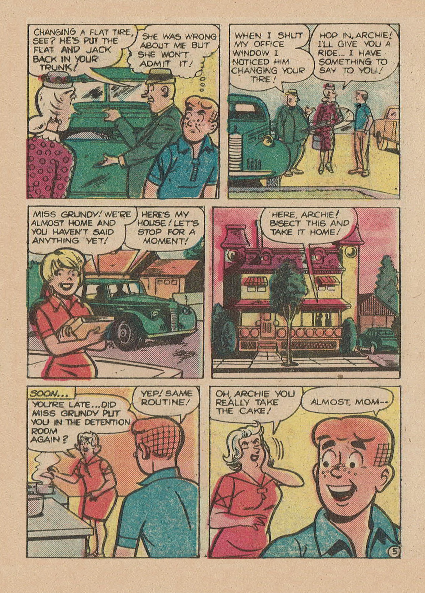 Read online Archie Digest Magazine comic -  Issue #41 - 105