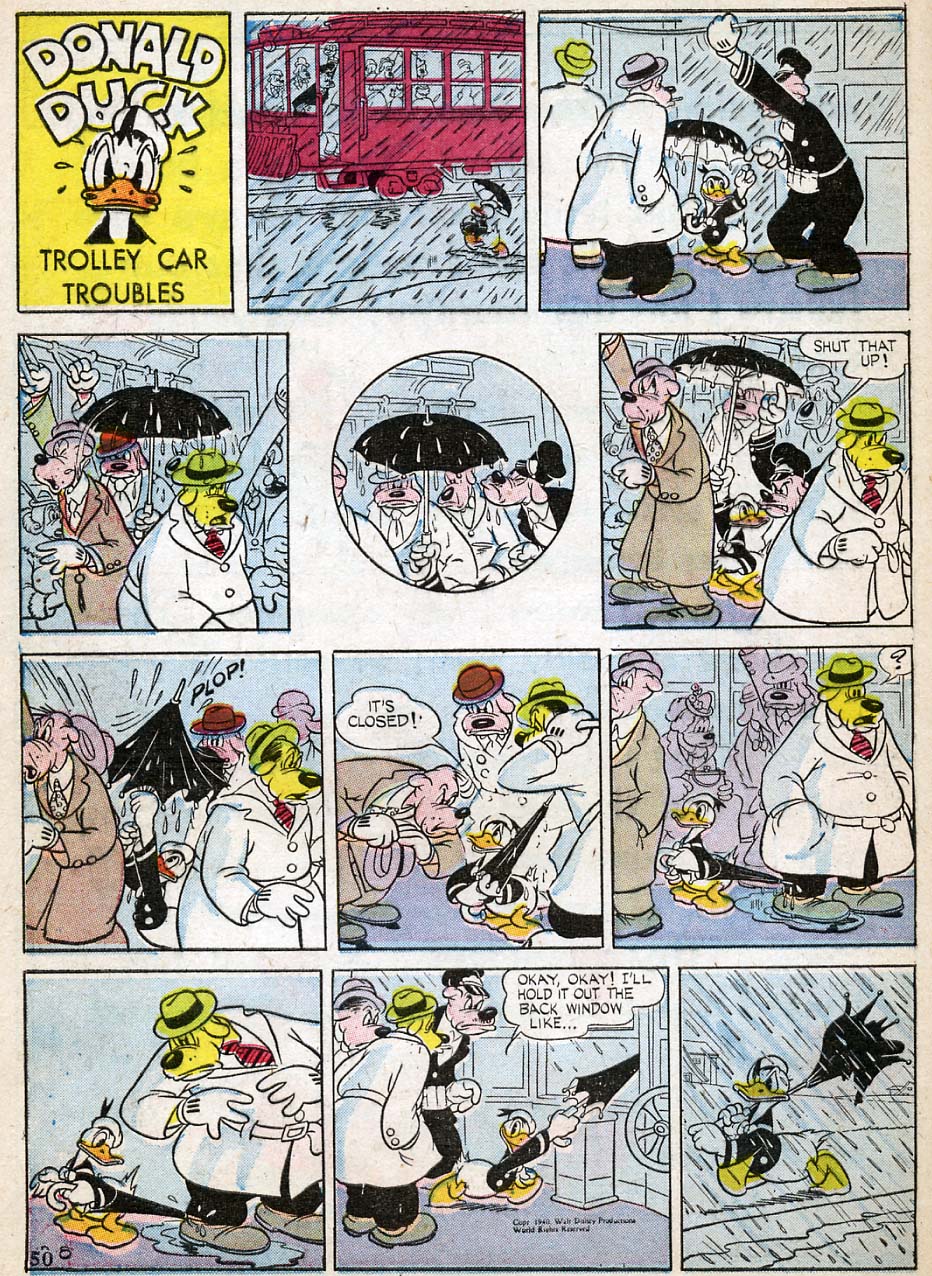 Read online Walt Disney's Comics and Stories comic -  Issue #34 - 52