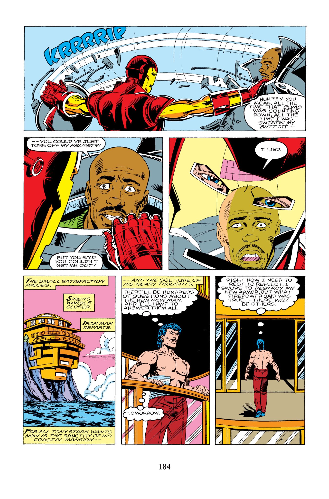 Read online Iron Man Epic Collection comic -  Issue # Stark Wars (Part 5) - 16