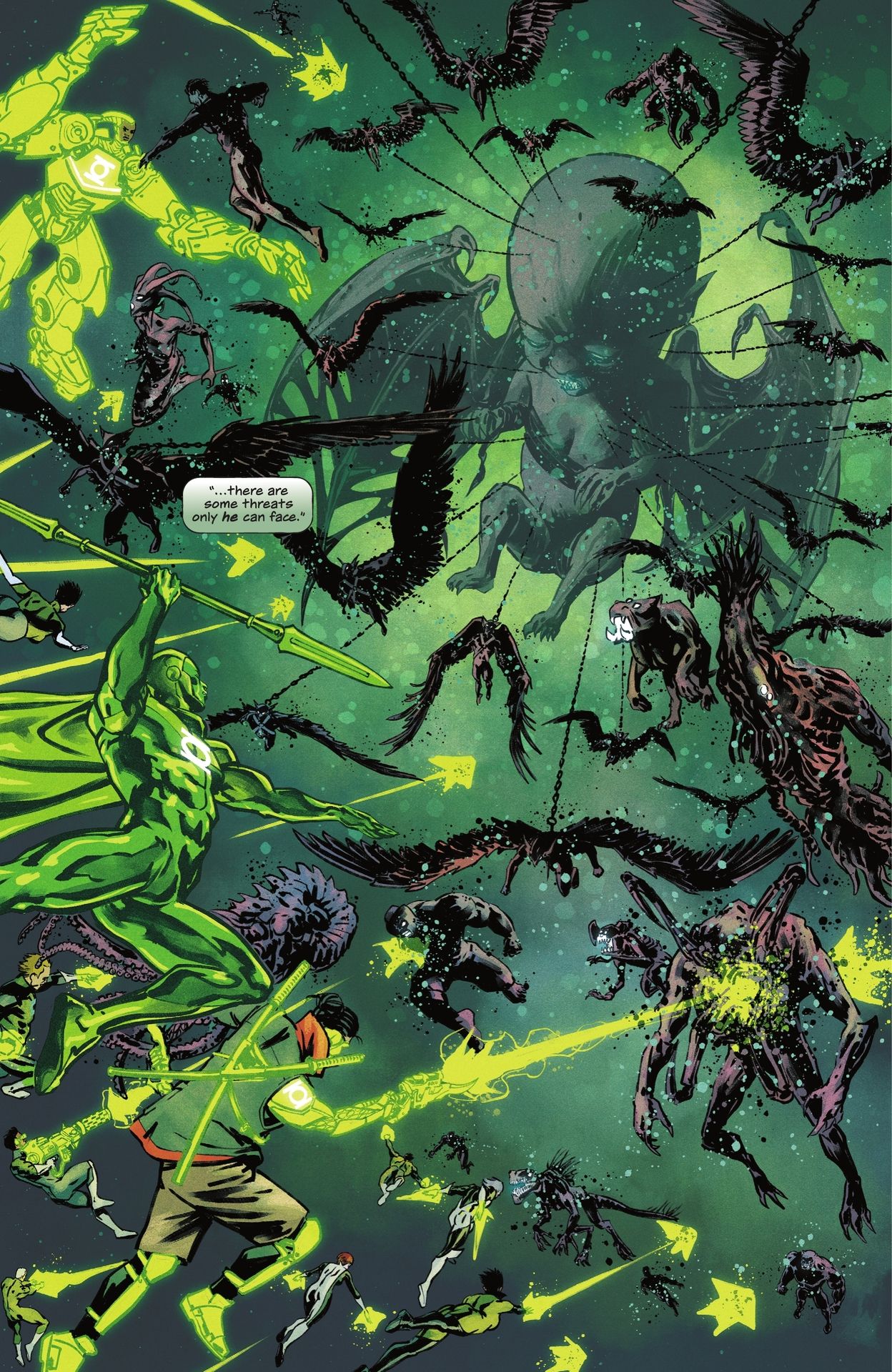 Read online Dark Crisis: Worlds Without a Justice League - Green Lantern comic -  Issue #1 - 13