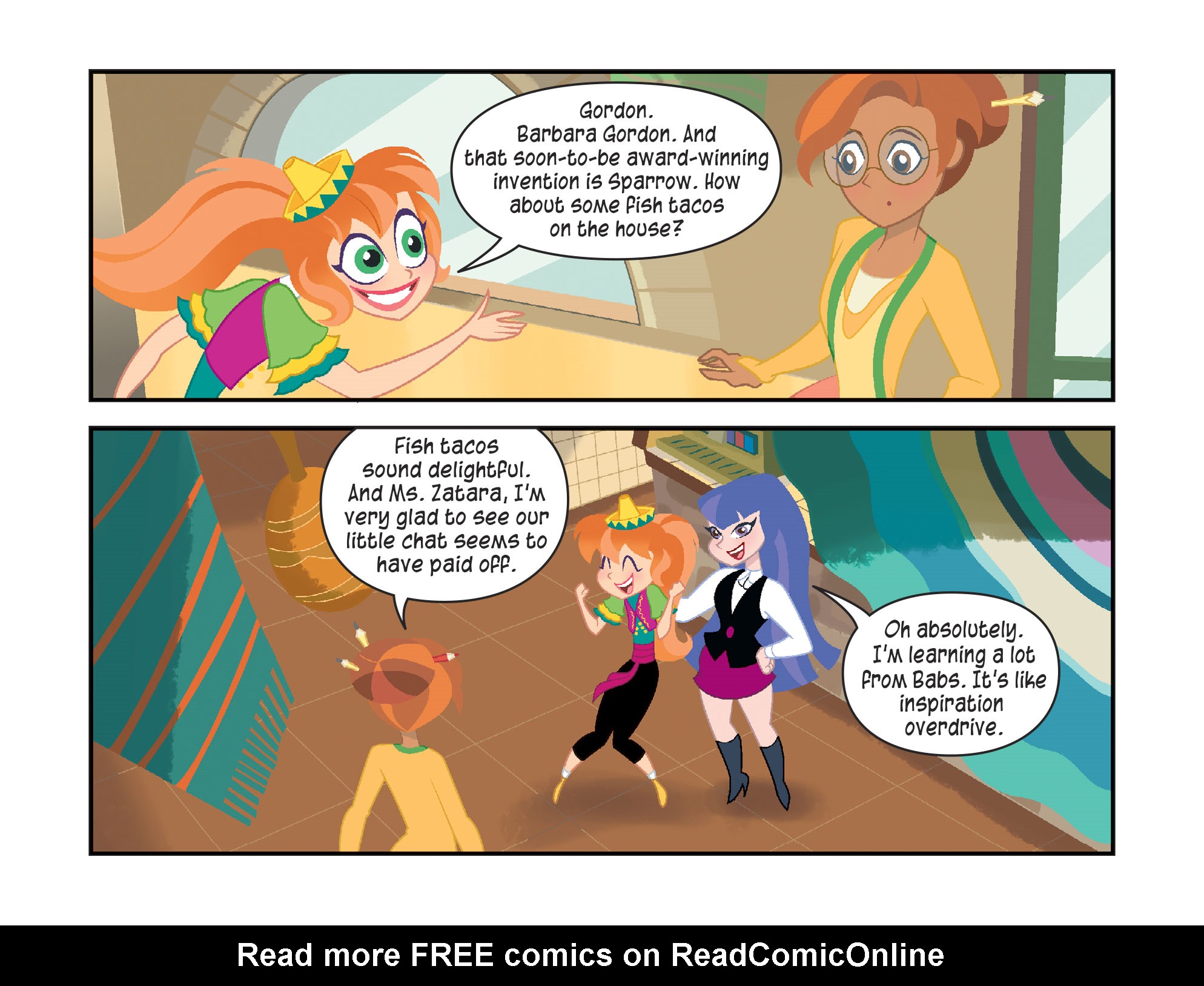 Read online DC Super Hero Girls: Weird Science comic -  Issue #11 - 13
