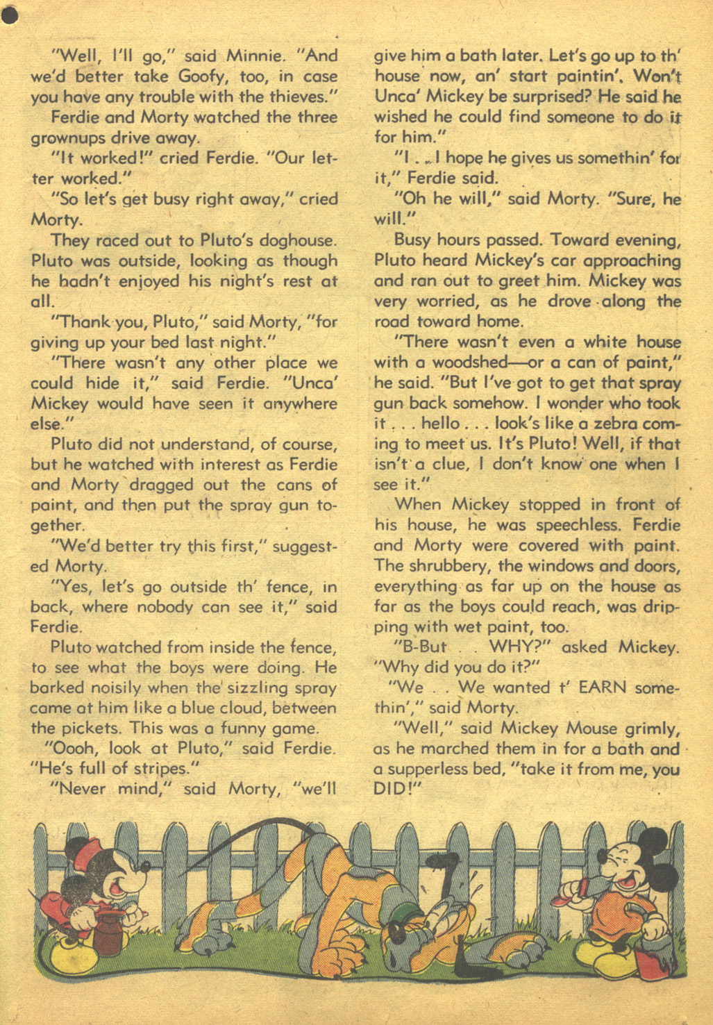 Read online Walt Disney's Comics and Stories comic -  Issue #57 - 35