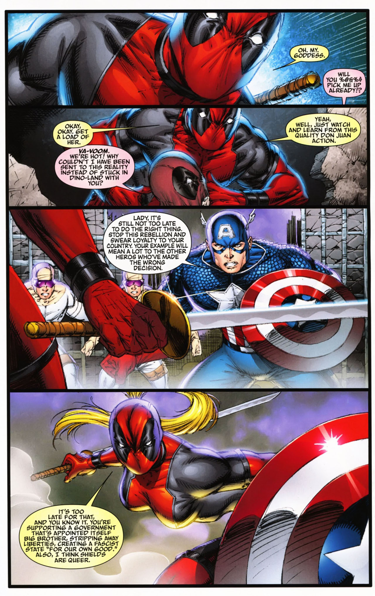 Read online Deadpool: Merc With a Mouth comic -  Issue #7 - 28