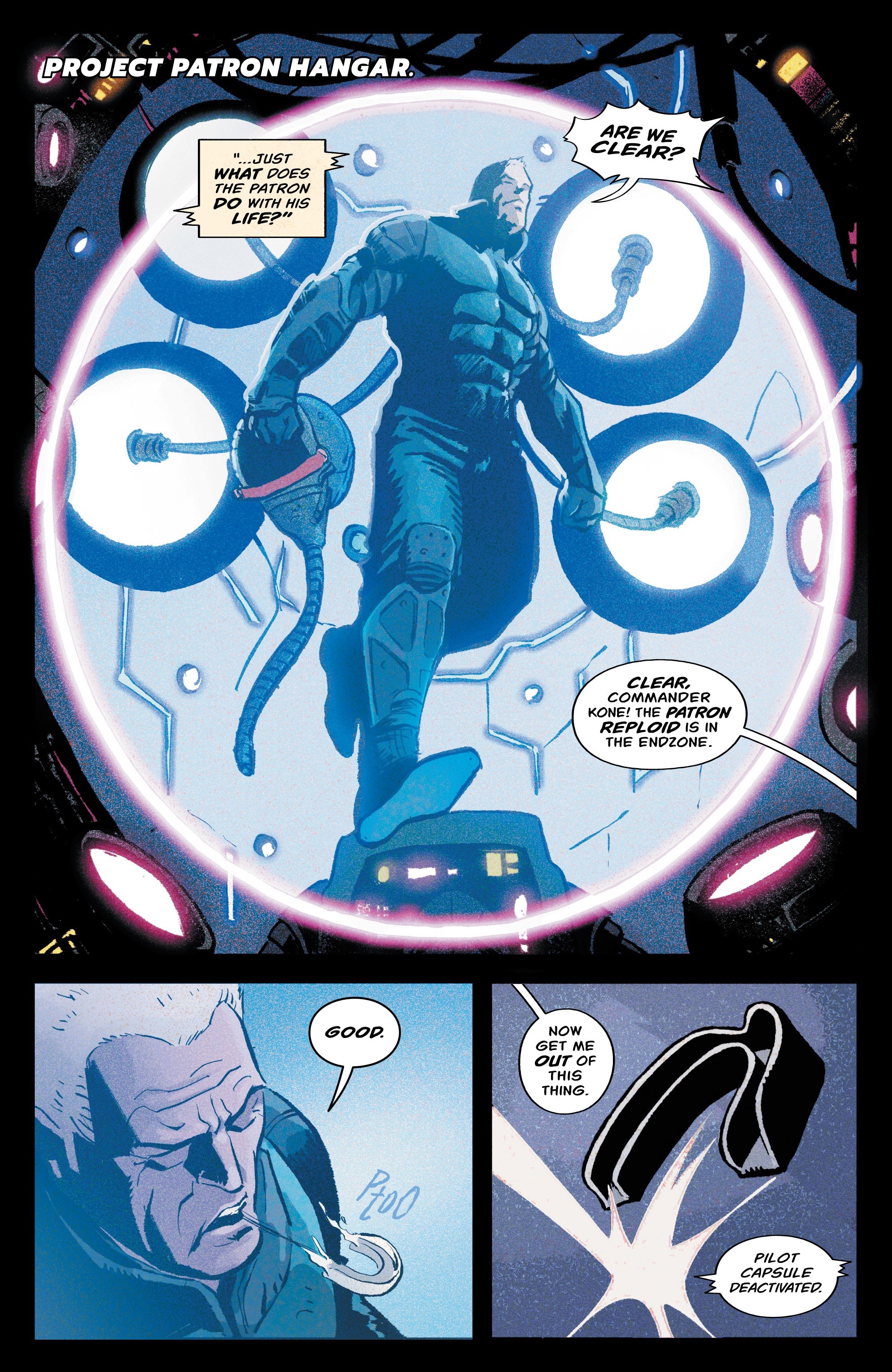 Read online Project Patron comic -  Issue #1 - 10