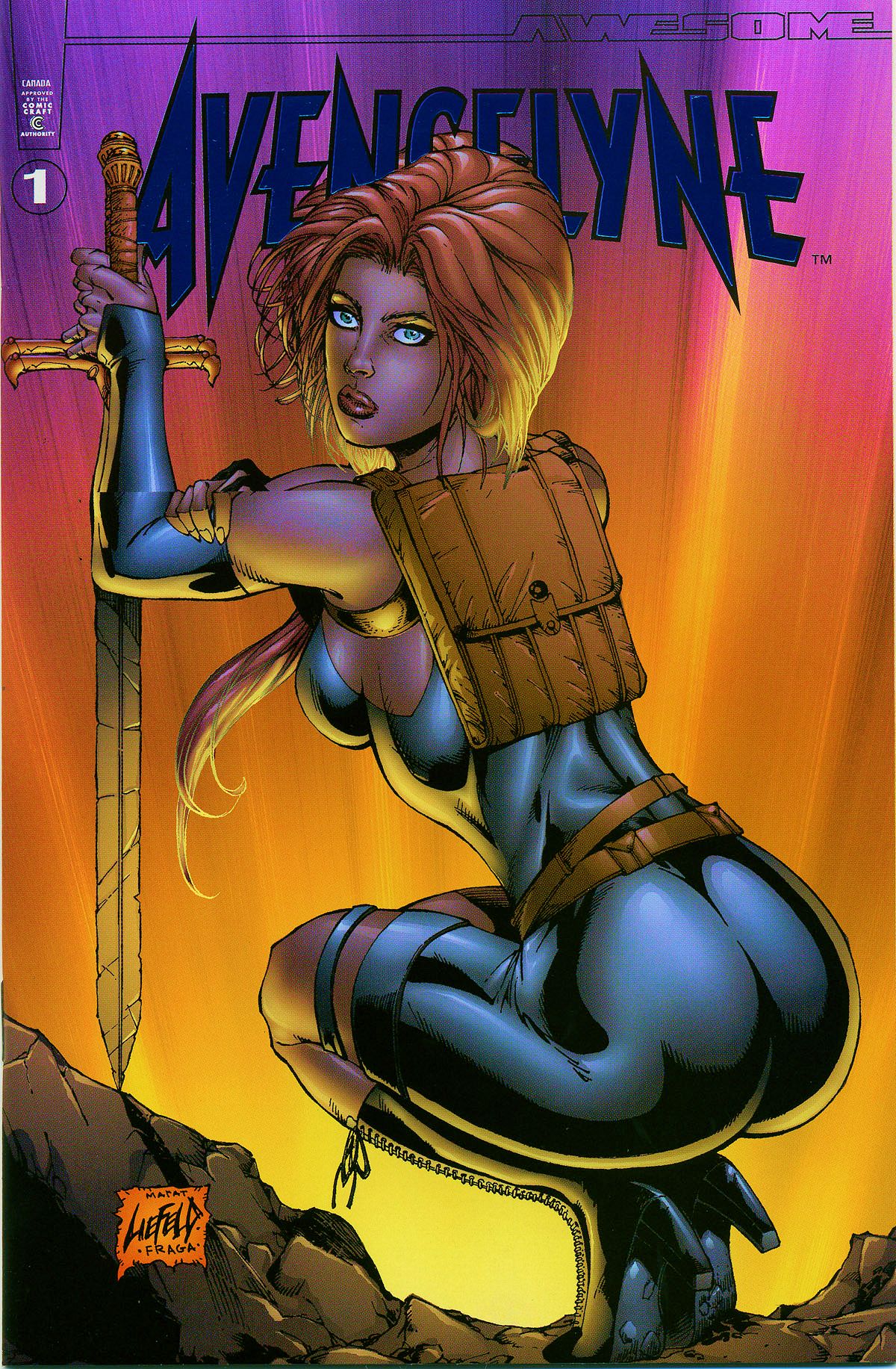 Read online Avengelyne (1999) comic -  Issue #Avengelyne (1999) Full - 1