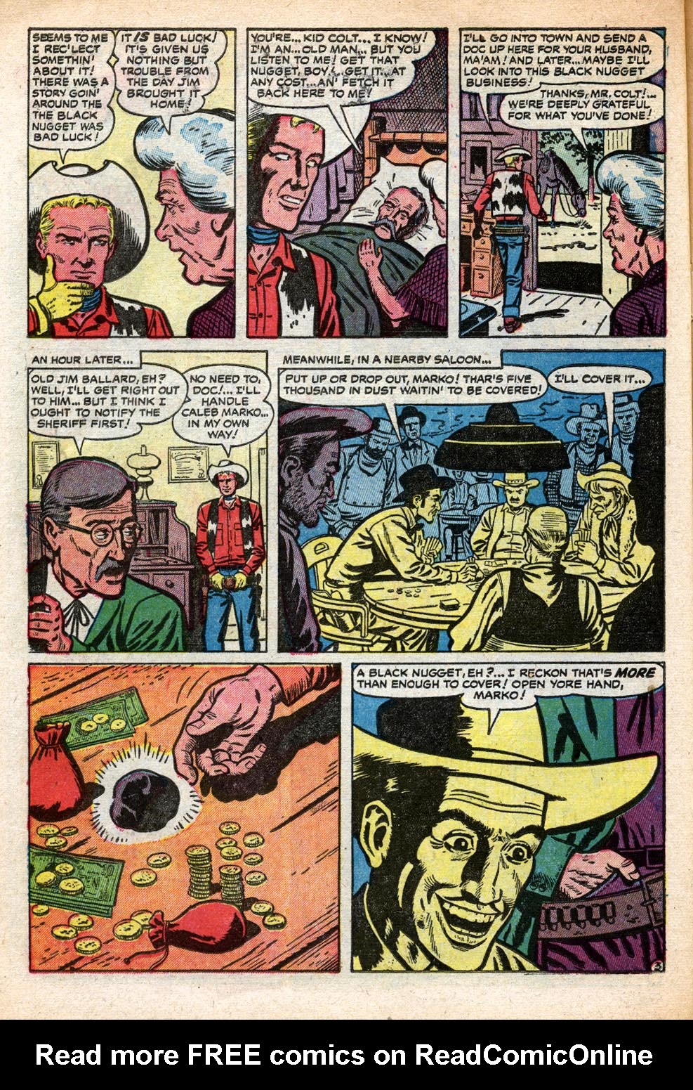 Read online Kid Colt Outlaw comic -  Issue #29 - 14