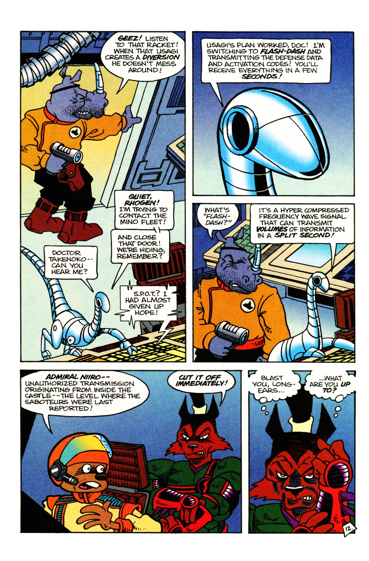 Read online Space Usagi Volume 2 comic -  Issue #3 - 14