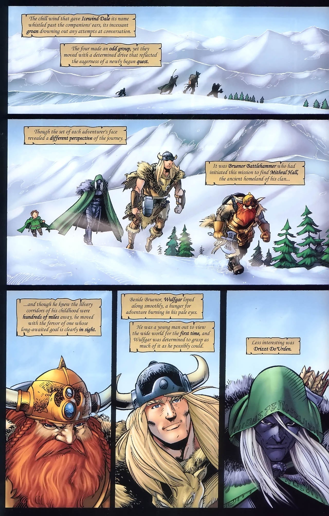 Read online Forgotten Realms: Streams of Silver comic -  Issue #1 - 4