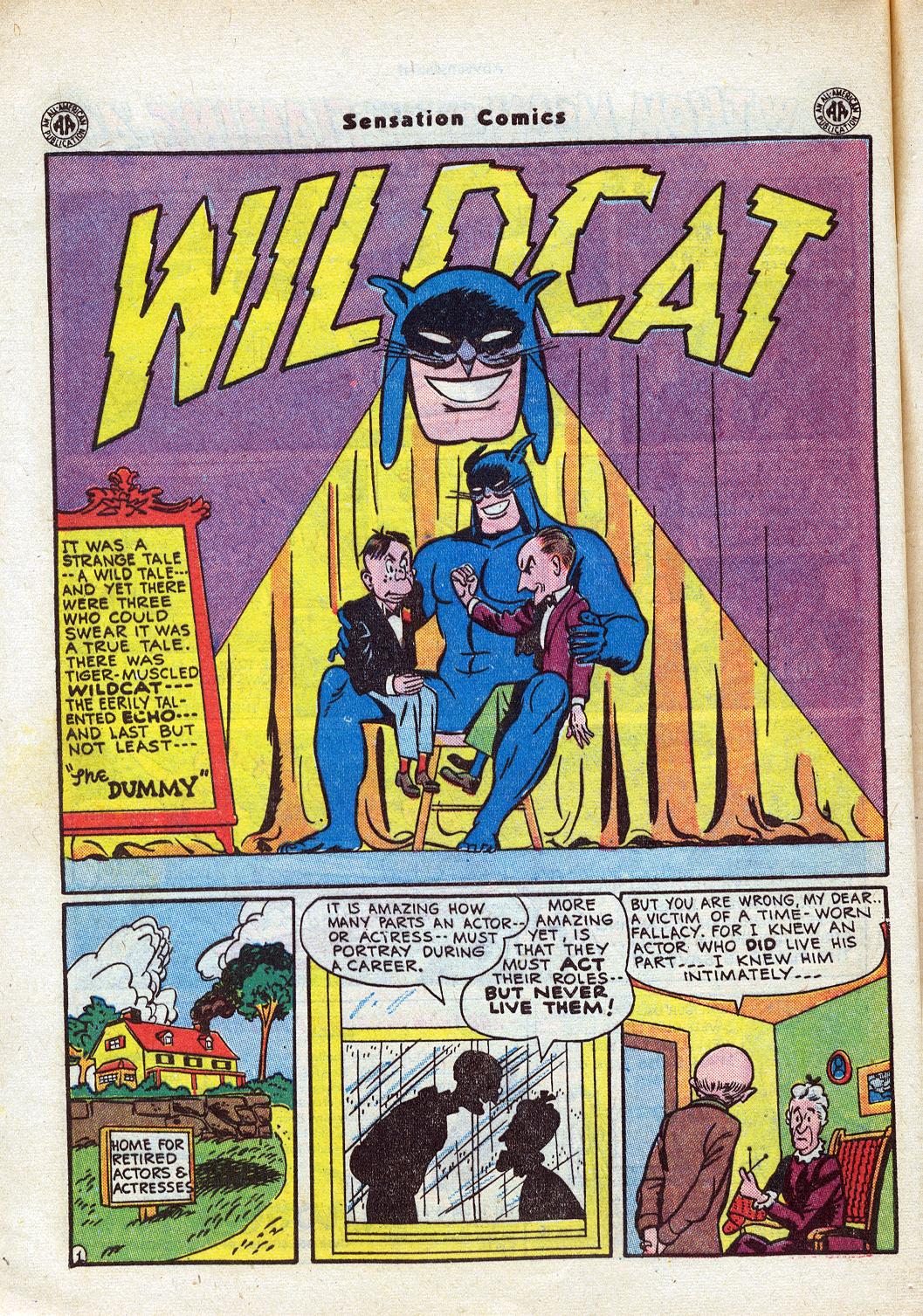 Read online Sensation (Mystery) Comics comic -  Issue #46 - 42