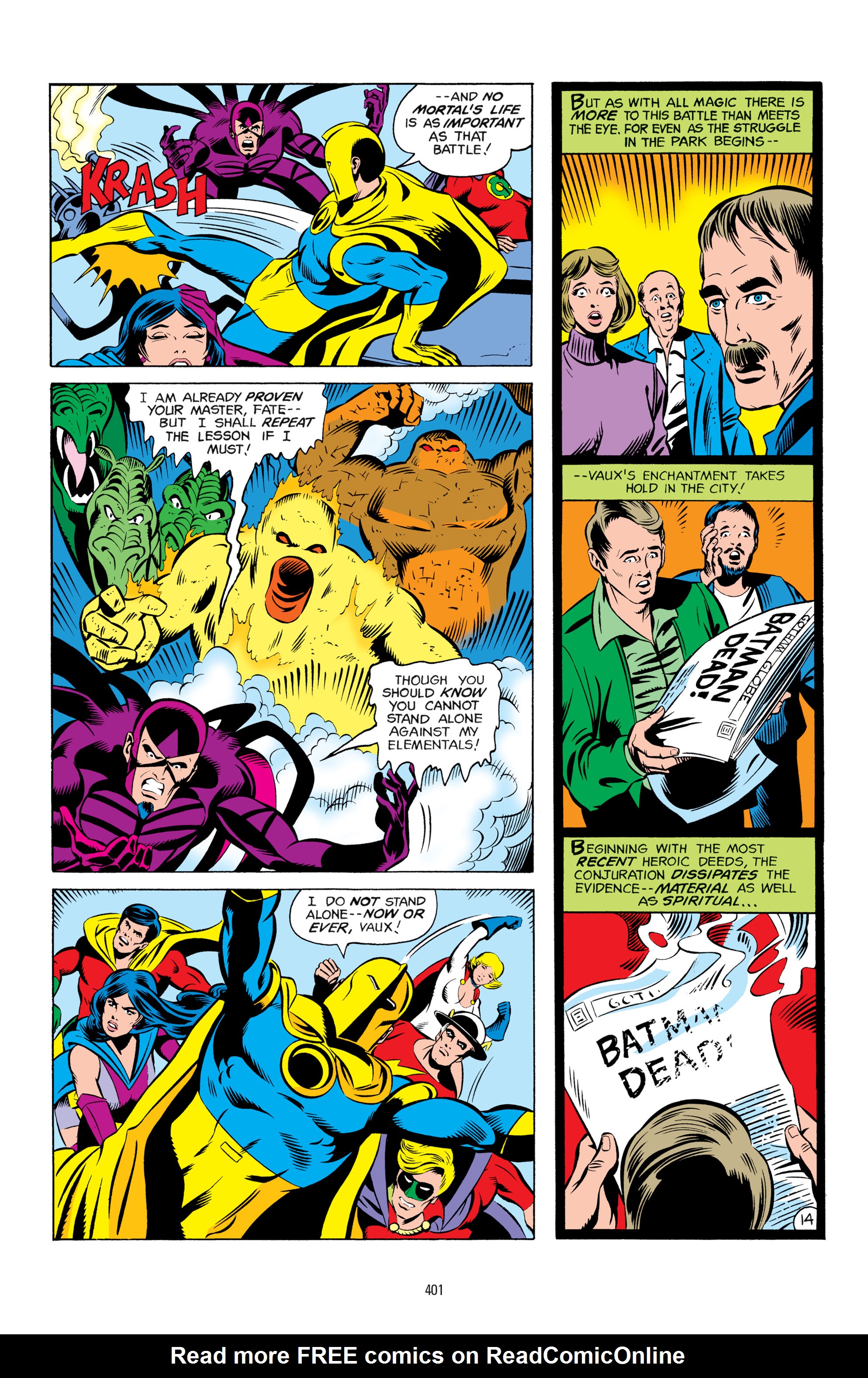 Read online All Star Comics: Only Legends Live Forever comic -  Issue # TPB (Part 5) - 1