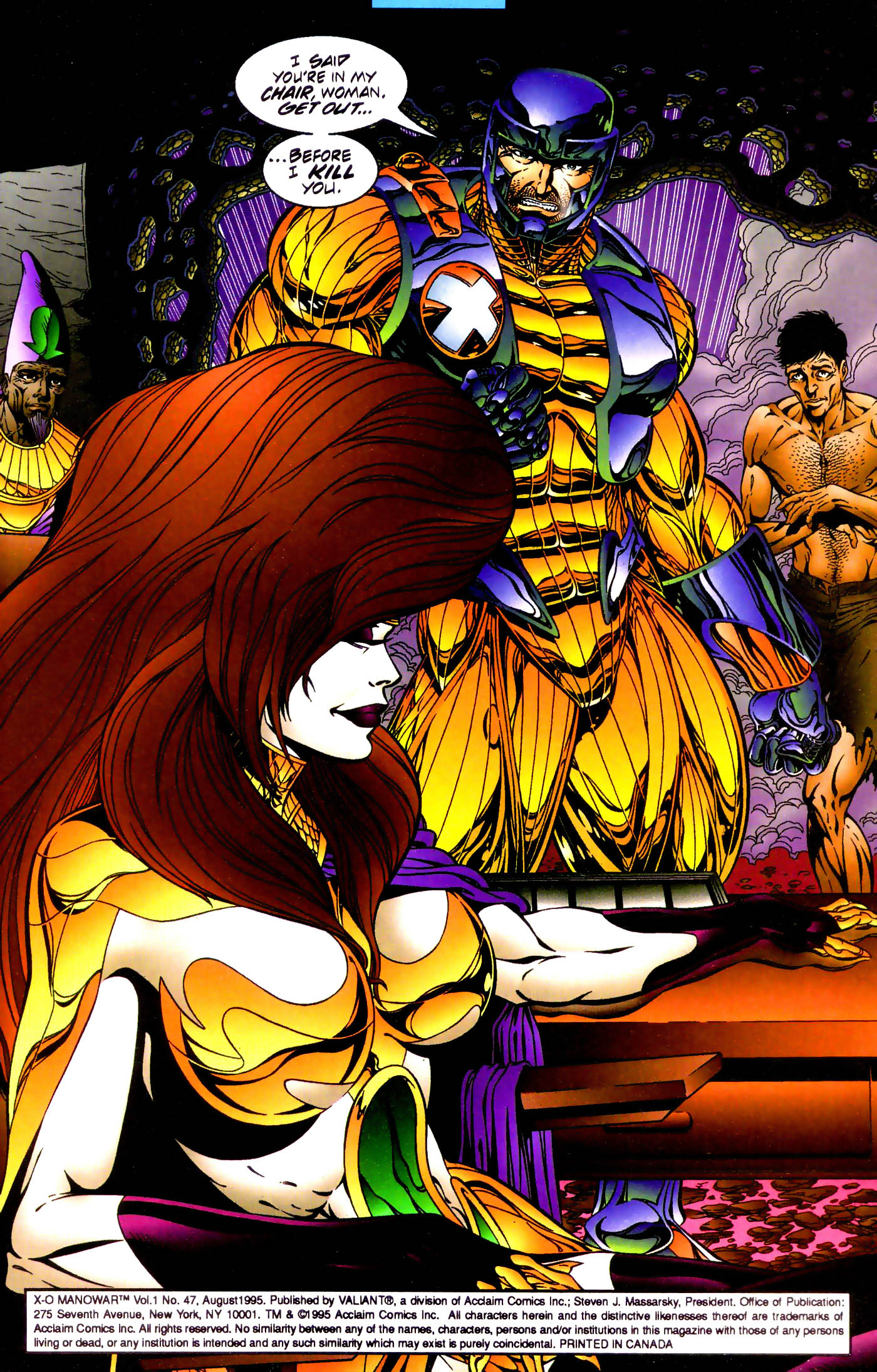 Read online X-O Manowar (1992) comic -  Issue #47 - 2