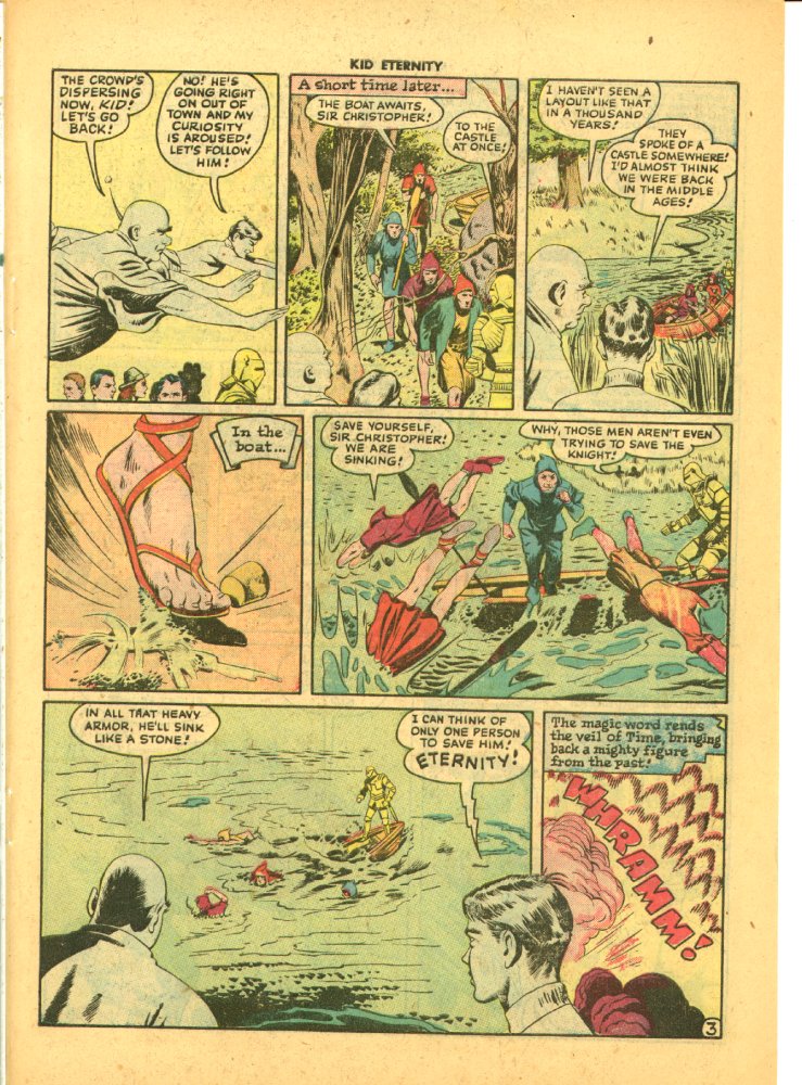 Read online Kid Eternity (1946) comic -  Issue #4 - 5