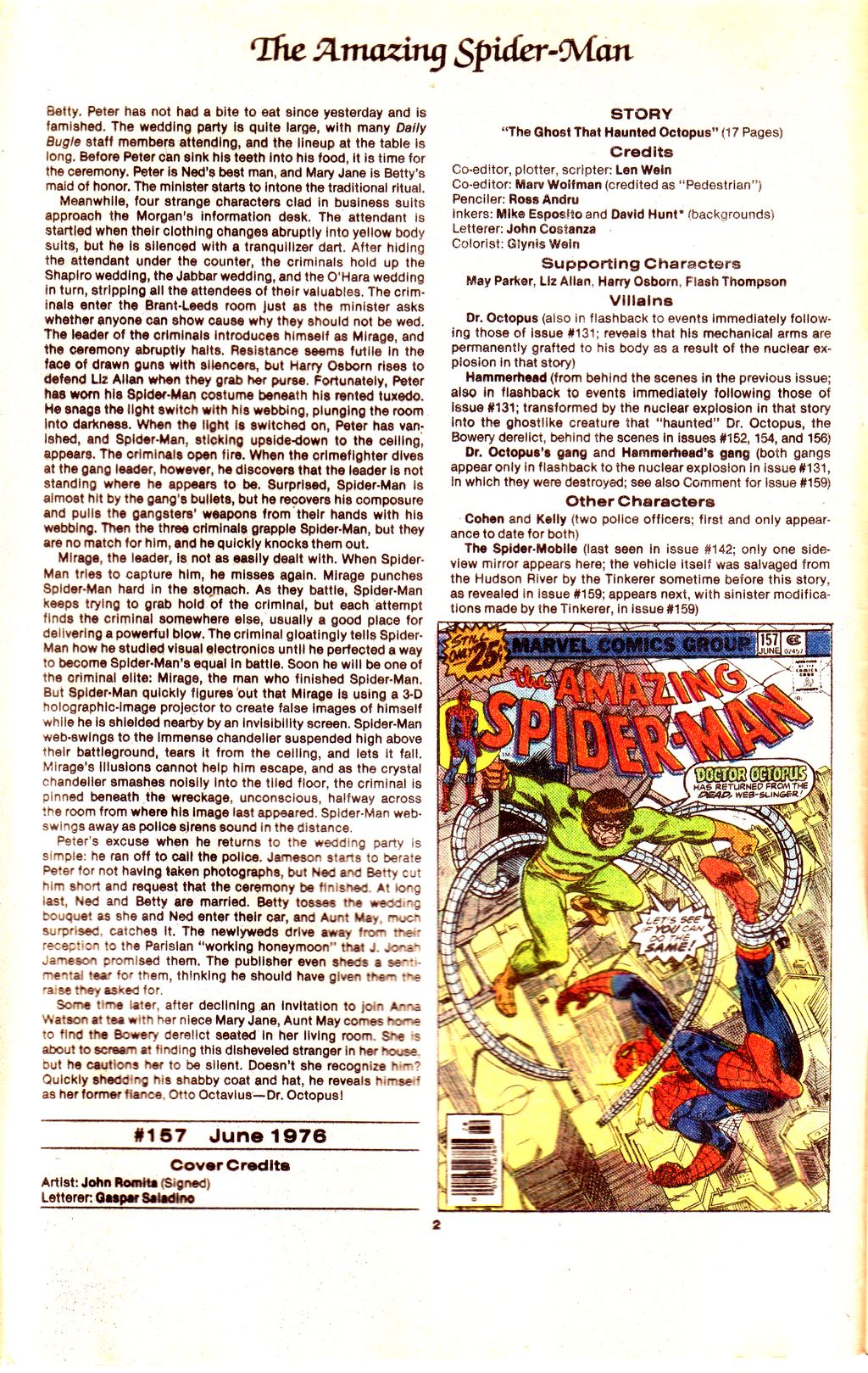 Read online The Official Marvel Index to The Amazing Spider-Man comic -  Issue #7 - 4